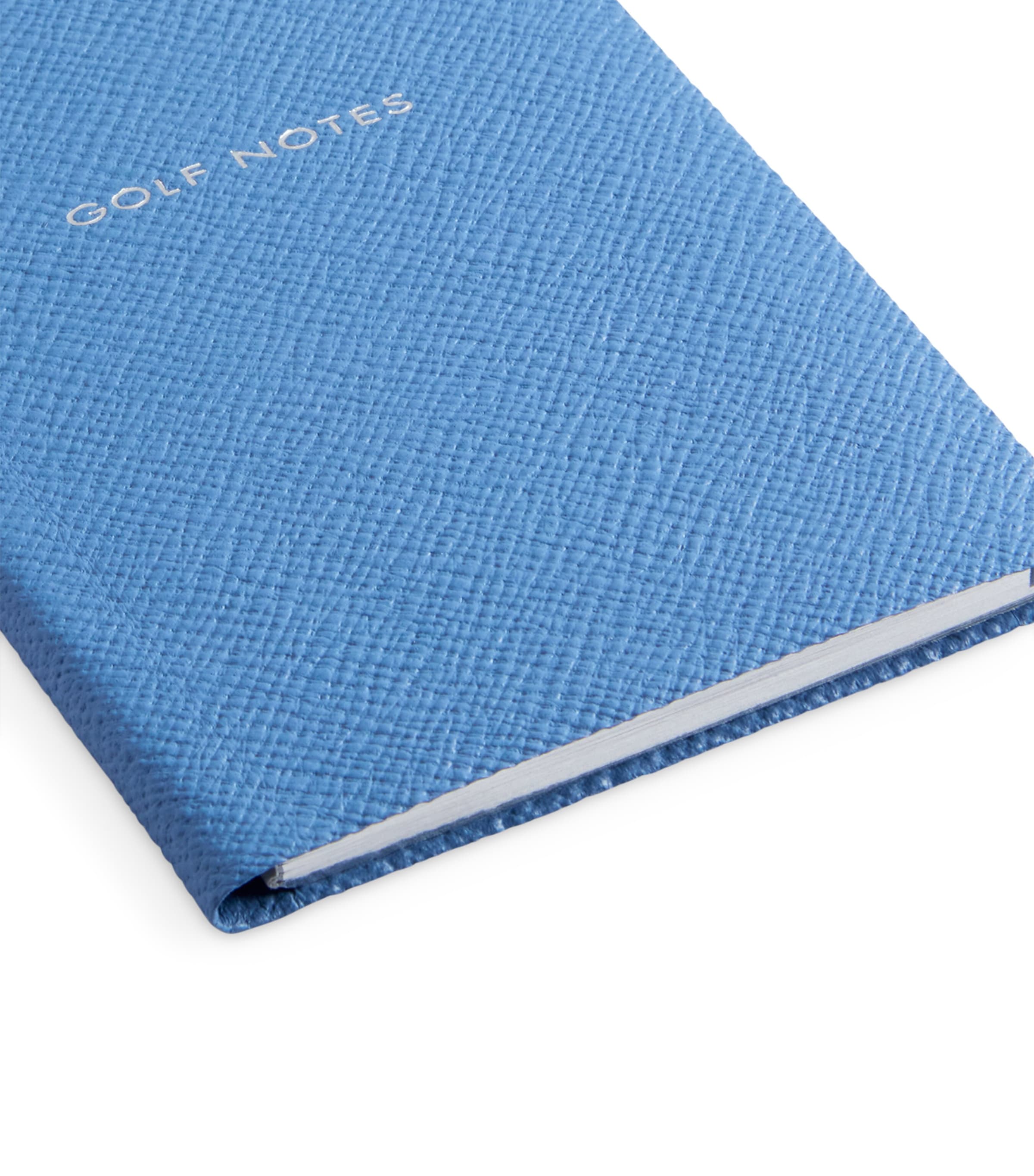 Leather Golf Notes Panama Notebook NILE BLUE SS21 Image 3