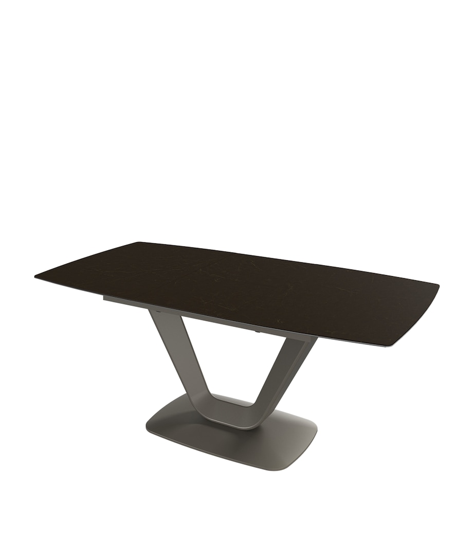 BoConcept Ceramic Alicante Extendable Dining Table Wrm Gry/matt Ash Gry Image 3