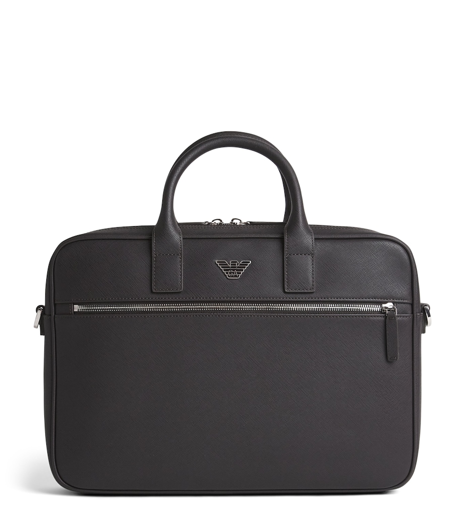 Emporio Armani Saffiano Leather Briefcase Image 1
