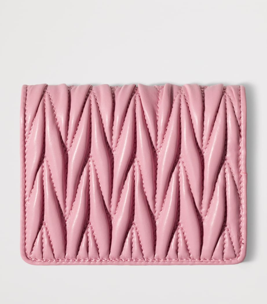 Miu Miu Small Matelassé Leather Wallet Image 3