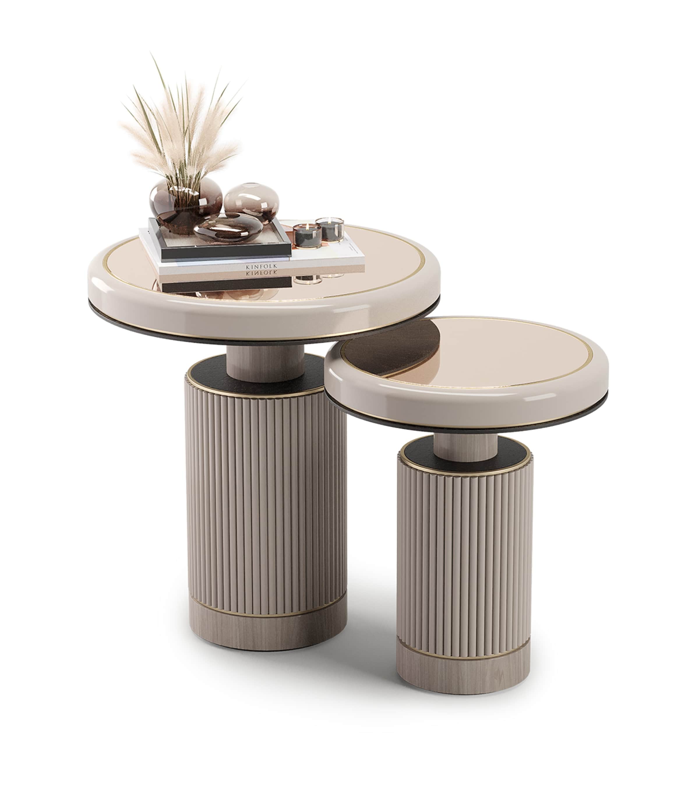 Frato Hamptons Side Table In Gray