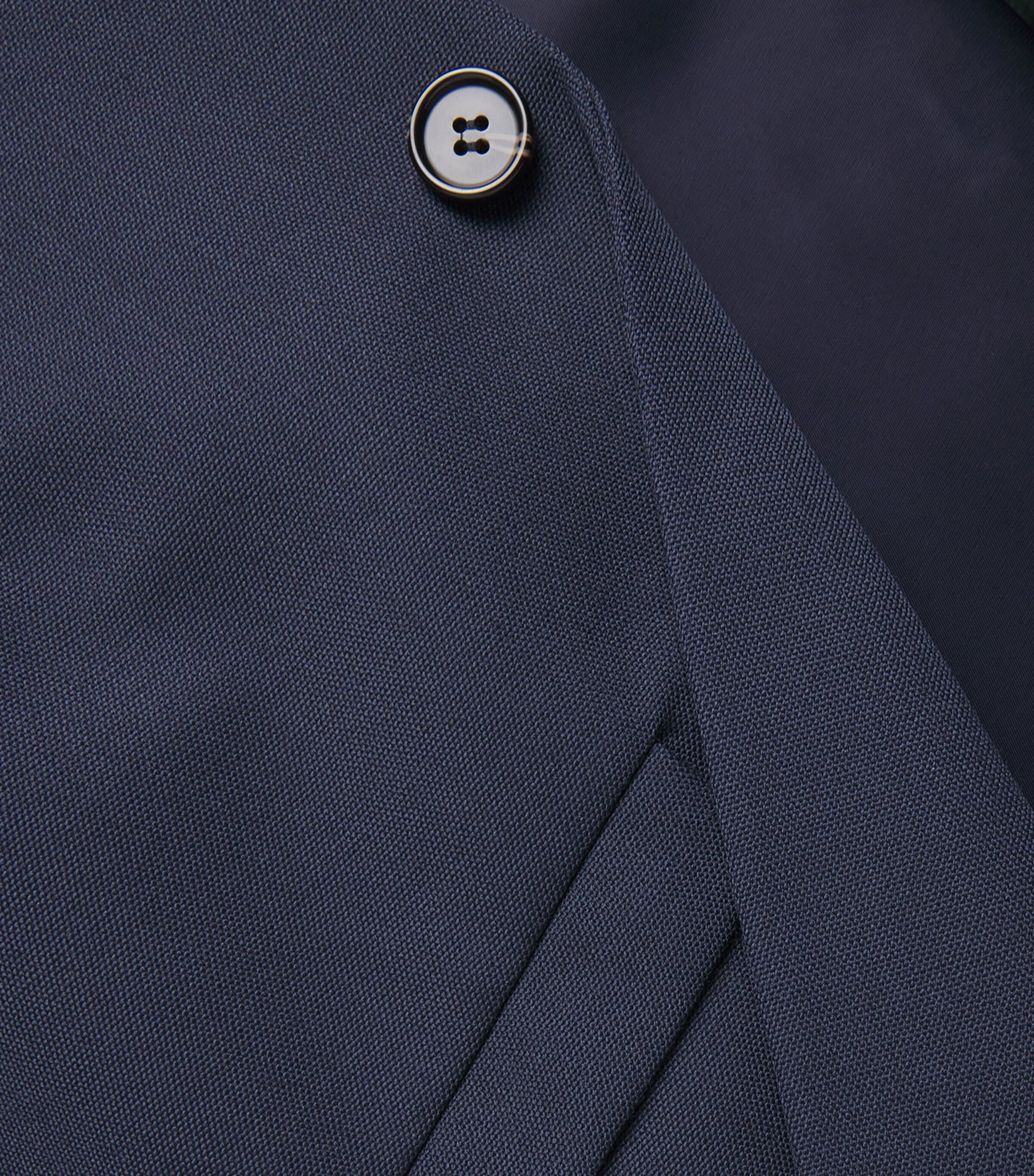 Wool-Blend Oversized Waistcoat XLV NOCTURNE NAVY Image 5