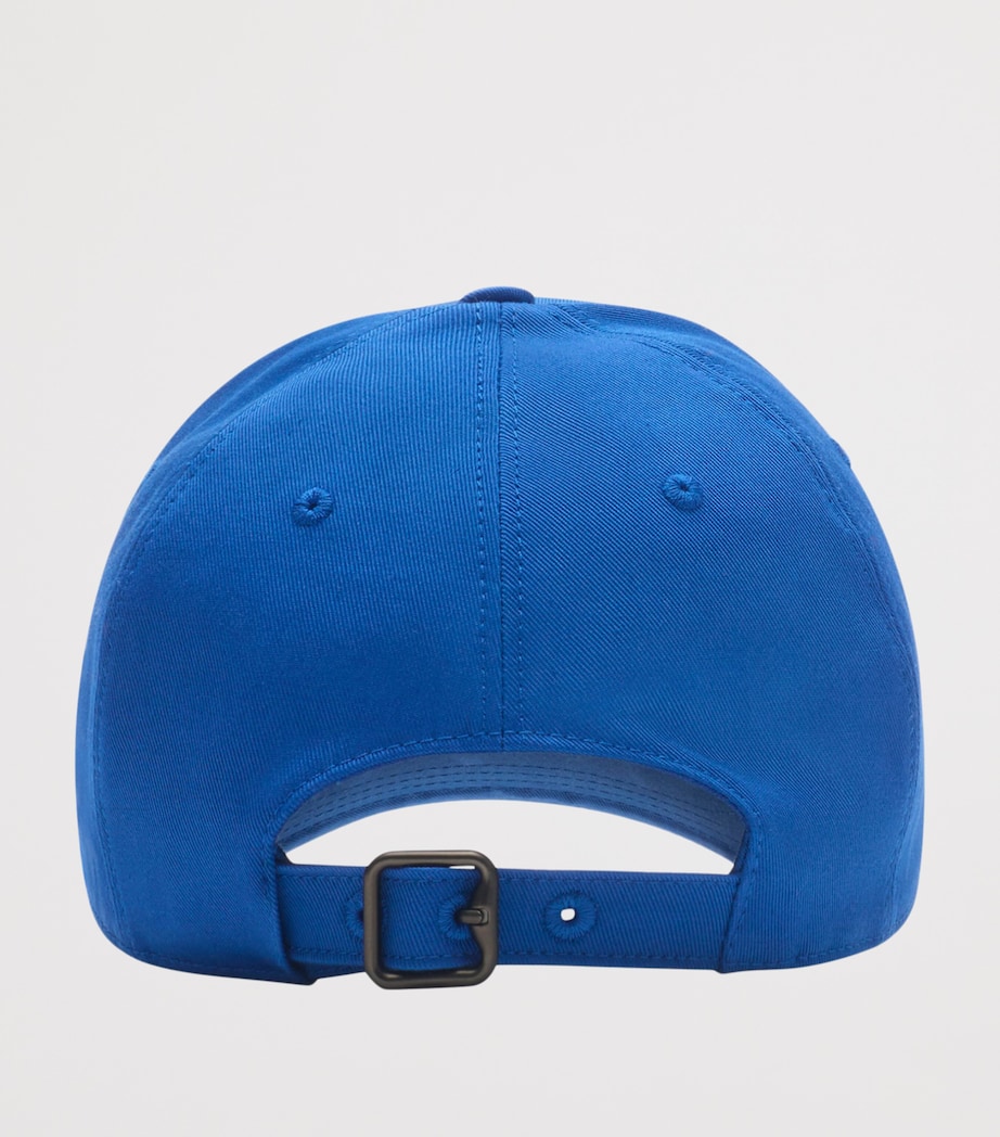 Cotton Gabardine Thistle Shield Cap DAMSON BLUE Image 3