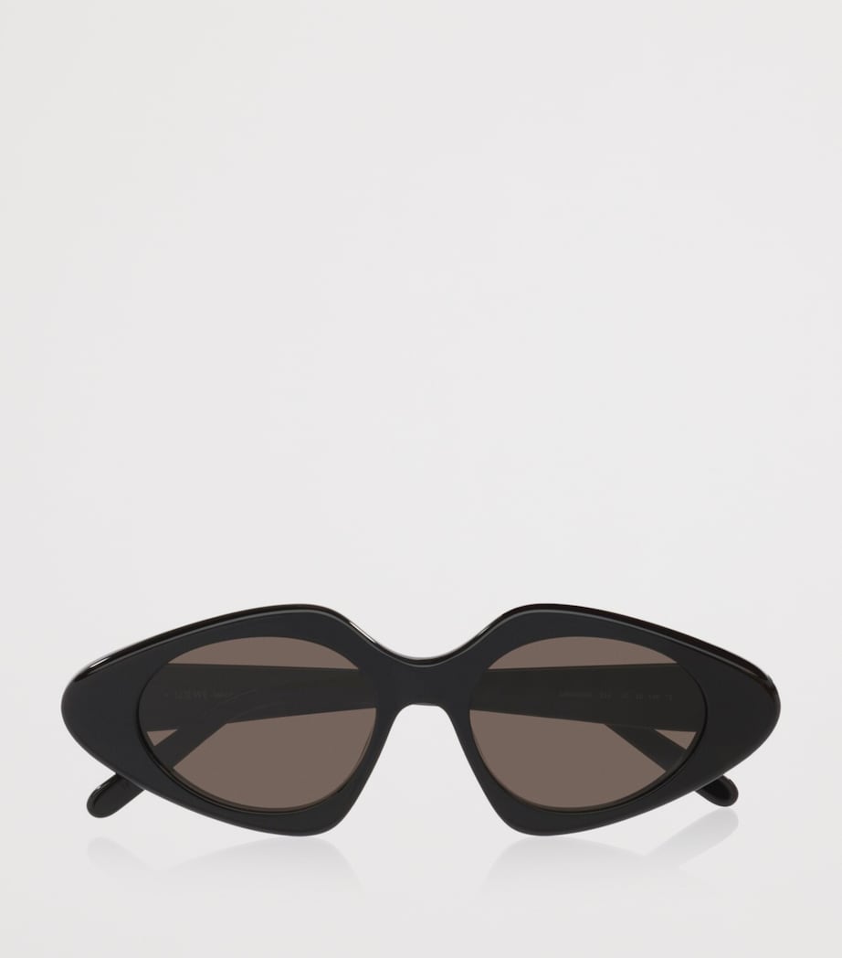LOEWE Triangle Slim Sunglasses Black Image 5
