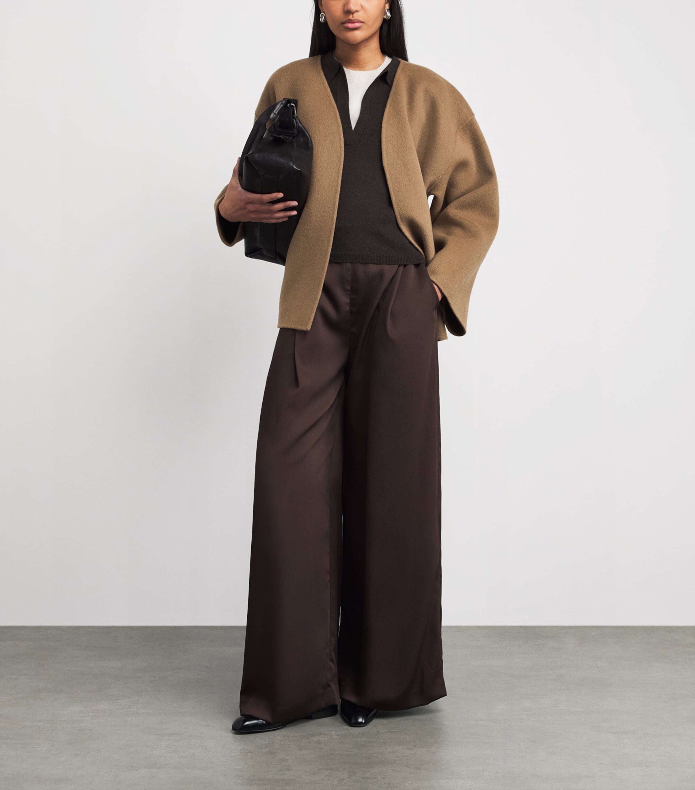 Wool Alba Coat TAN Image 2