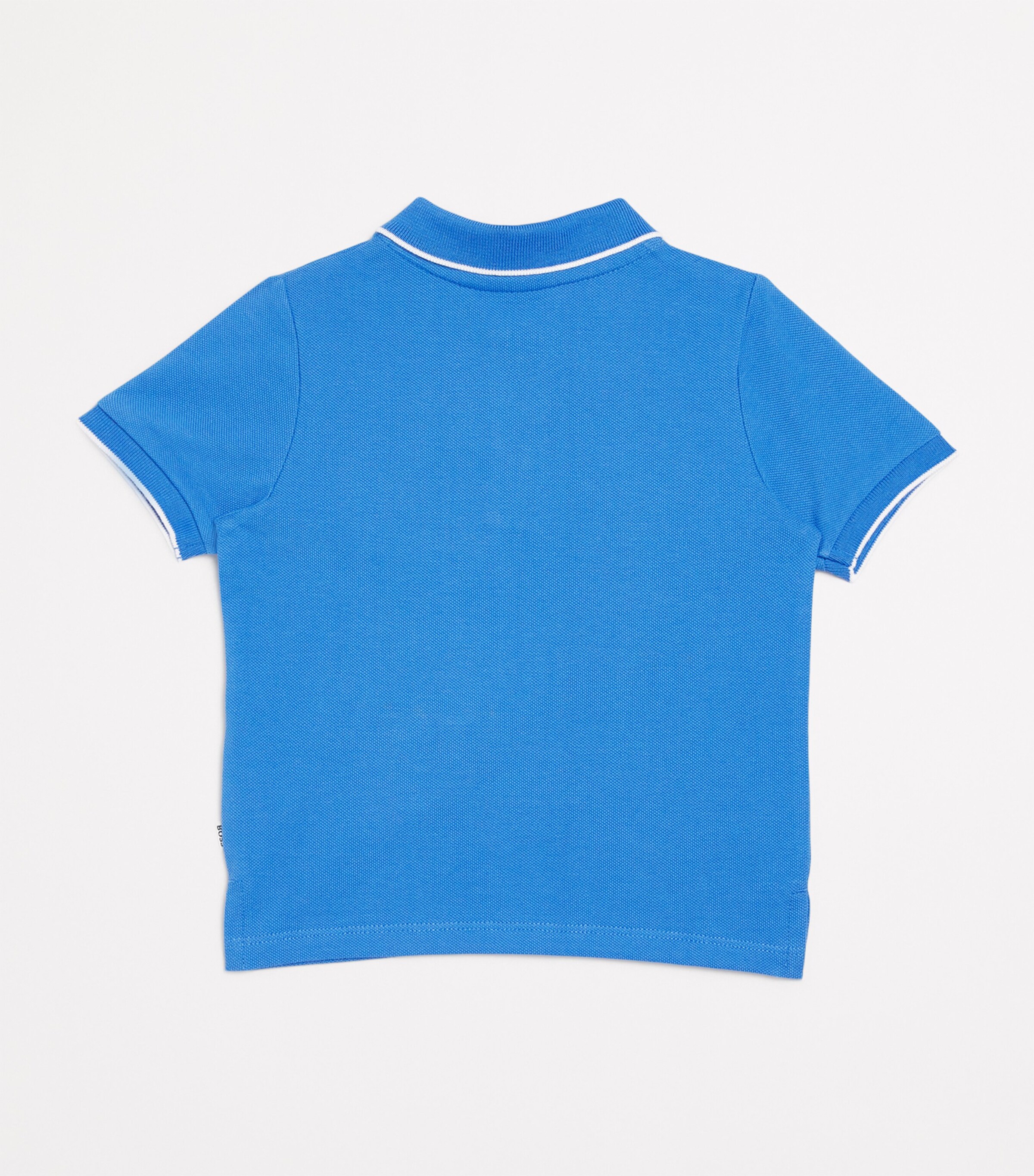 Cotton Logo Polo Shirt (3-18 Months) 84B NAVY Image 2