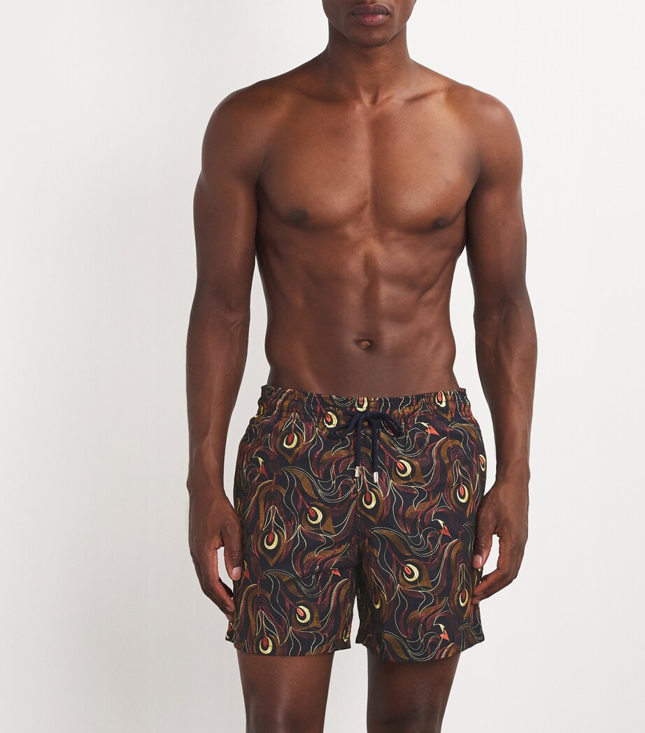 Camo Flowers Mistral Swim Shorts 390-BLEU MARINE Image 2