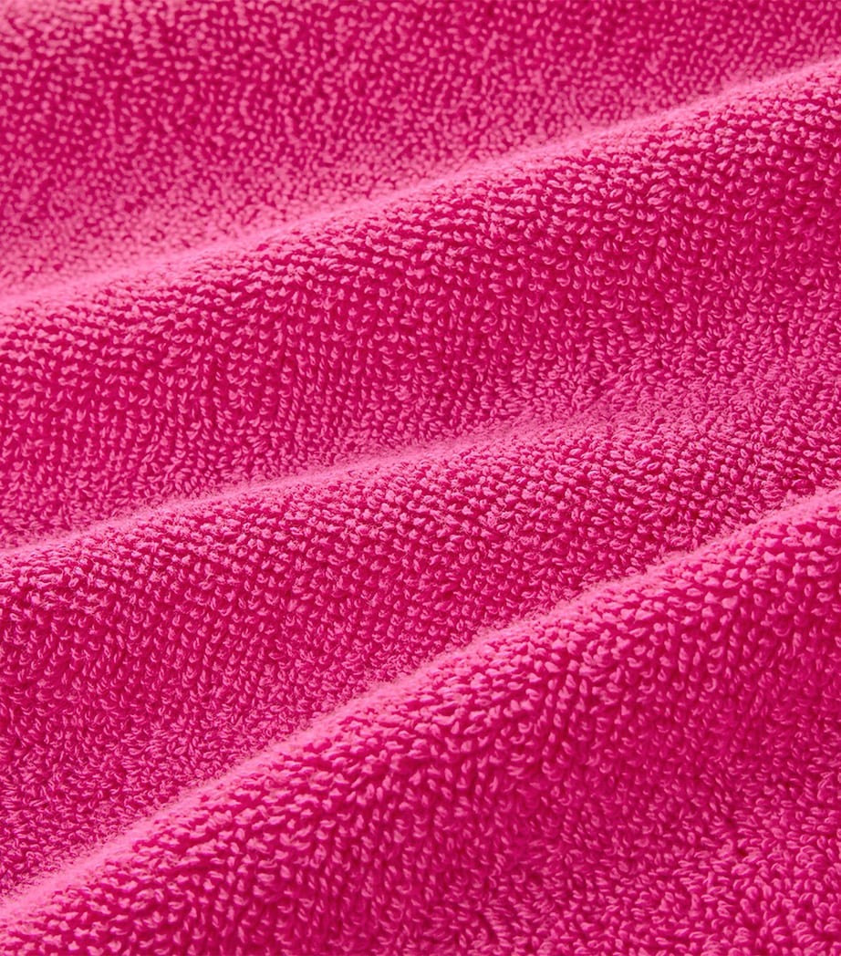 Polo Player Hand Towel (50cm x 100cm) SKY PINK Image 2