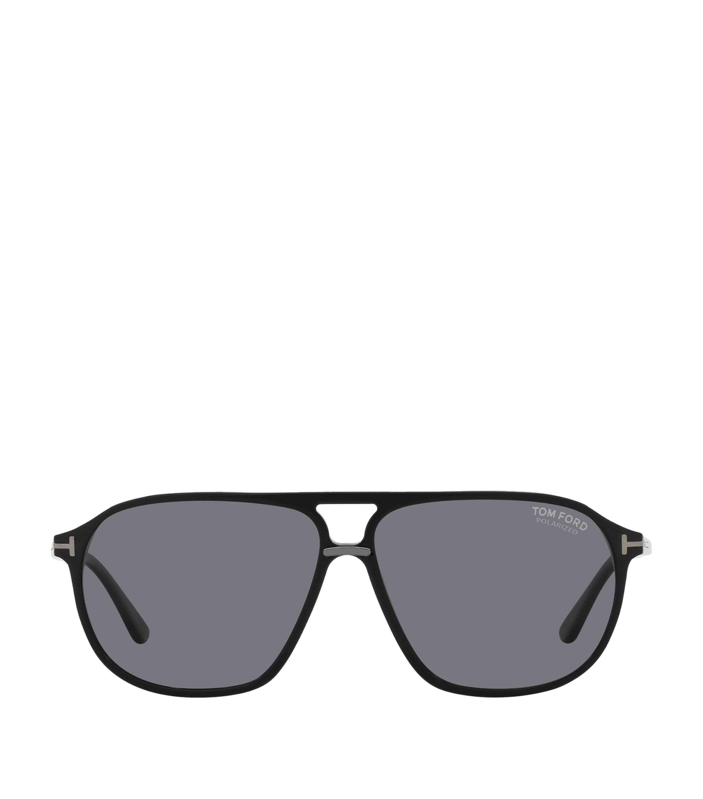 Tom Ford Bruce Aviator Sunglasses In Black