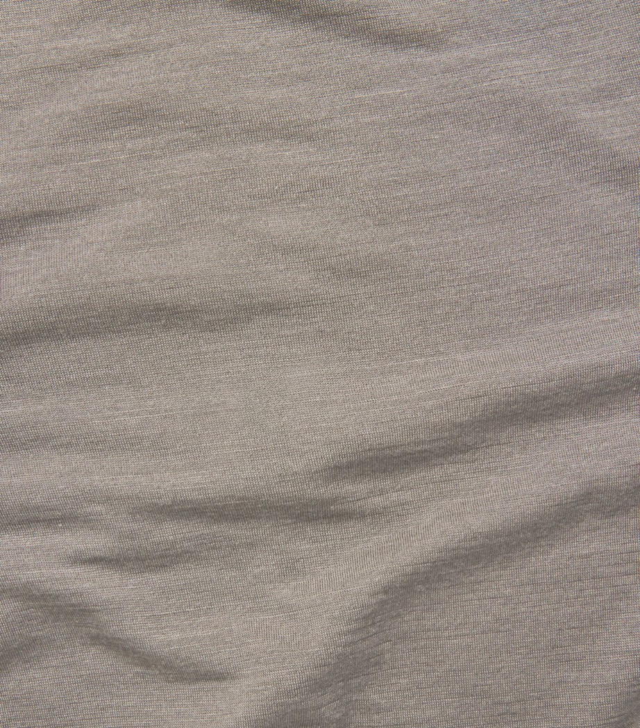 Rick Owens Womens Long-Sleeve T-Shirt Dust Image 6