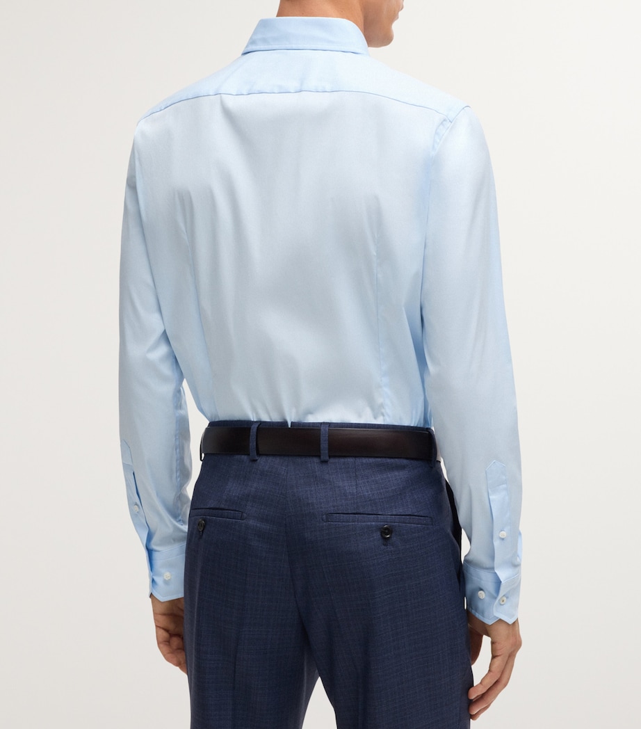 Stretch-Cotton Slim Shirt 455 Image 3