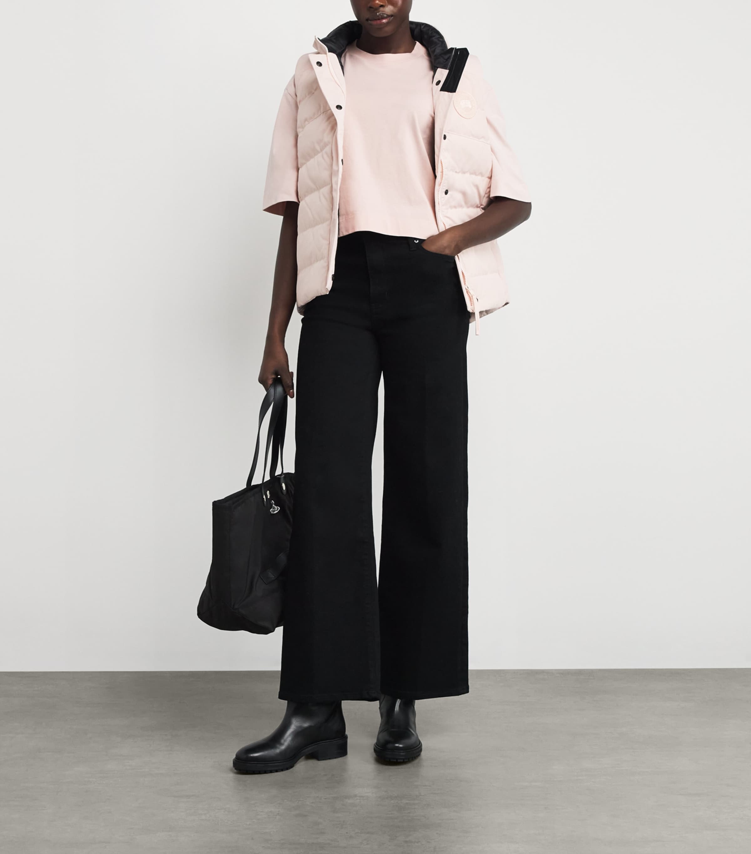 Cotton Addison Crop Top 9392VINTAGE ROSE - ROSE VINTAG Image 2