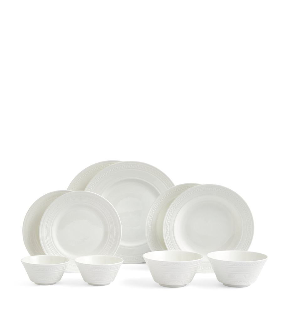 Wedgwood Intaglio 10-Piece Dinnerware Set White Image 1