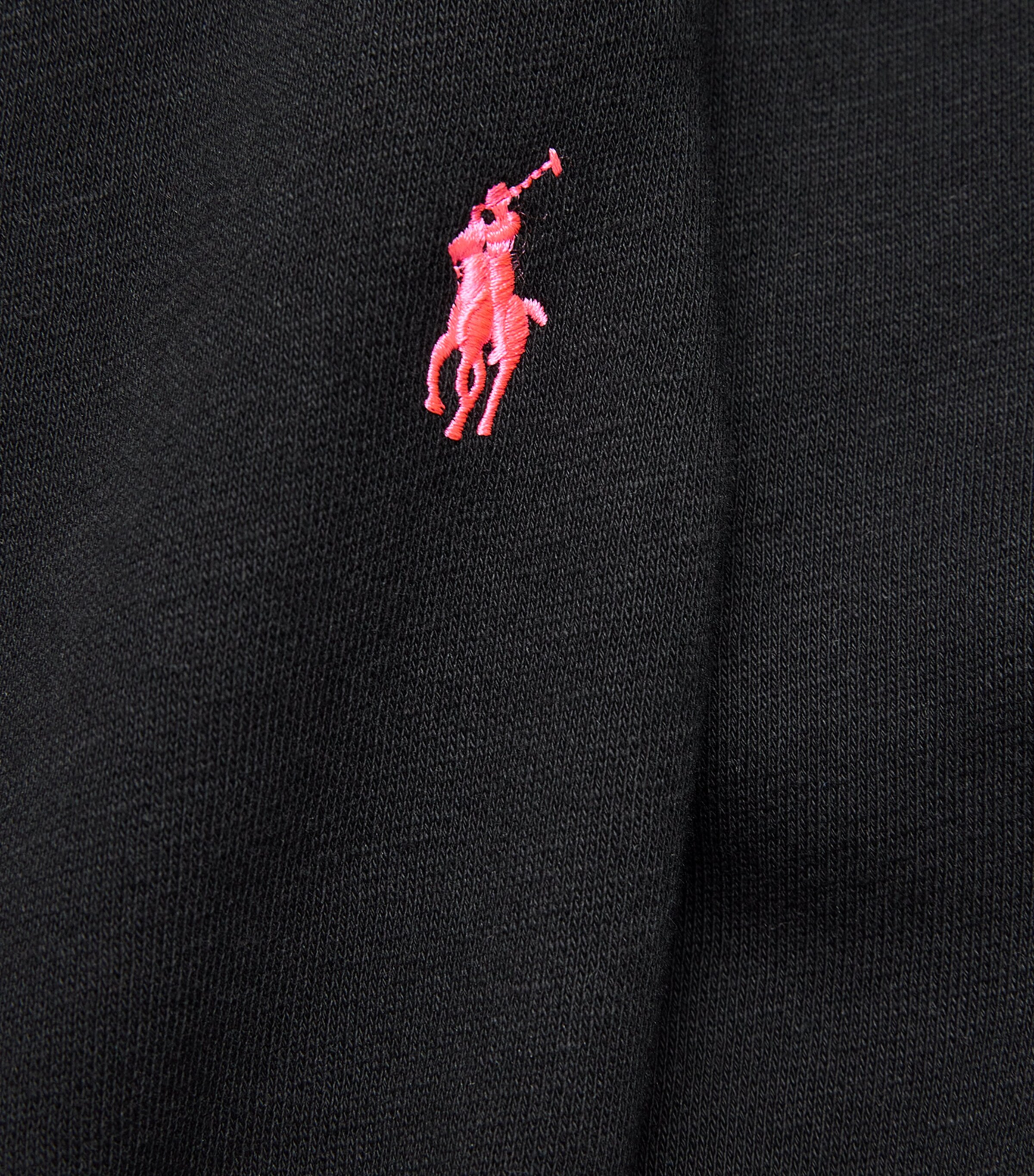 Cotton-Blend Logo Sweatpants POLO BLACK Image 5