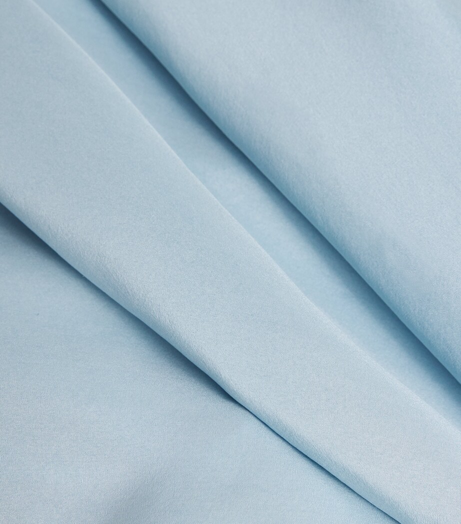 Silk Shades Of Nature Wide-Leg Trousers LIGHT BLUE Image 5
