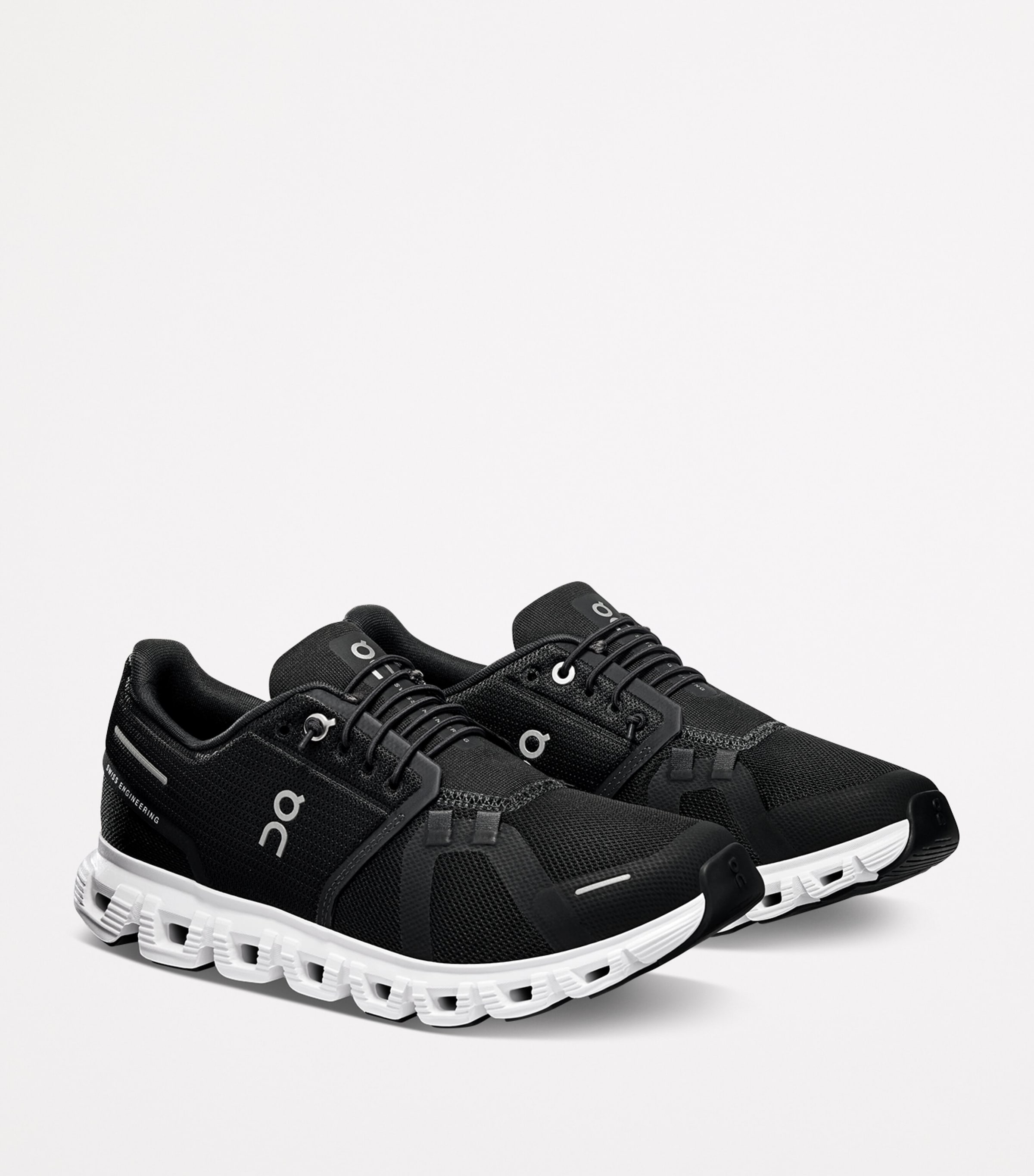 Cloud 6 Trainers BLACK/WHITE Image 6