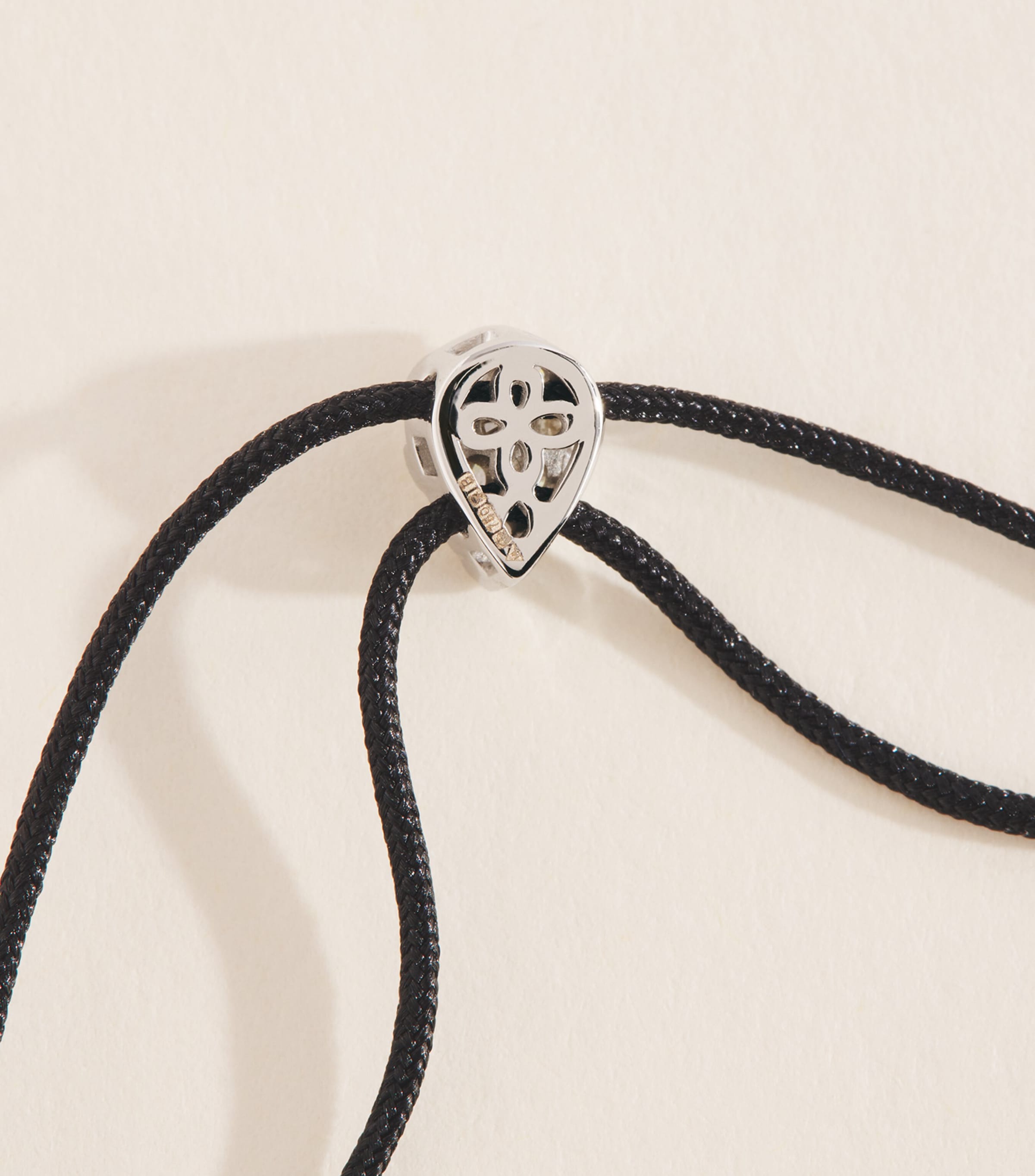 Persée White Gold and Diamond Danaé Cord Bracelet White Gold Image 3