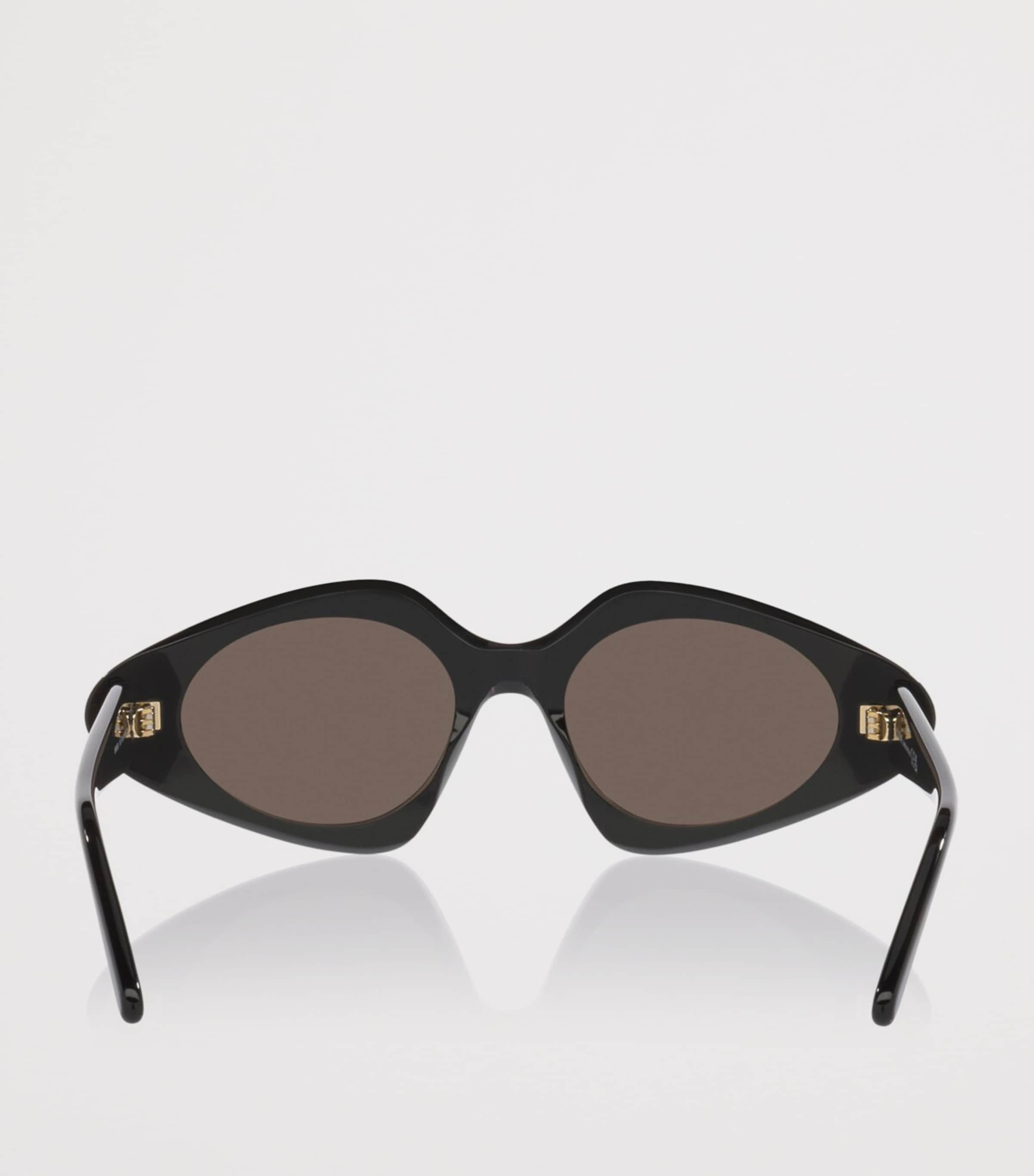 LOEWE Triangle Slim Sunglasses Black Image 4