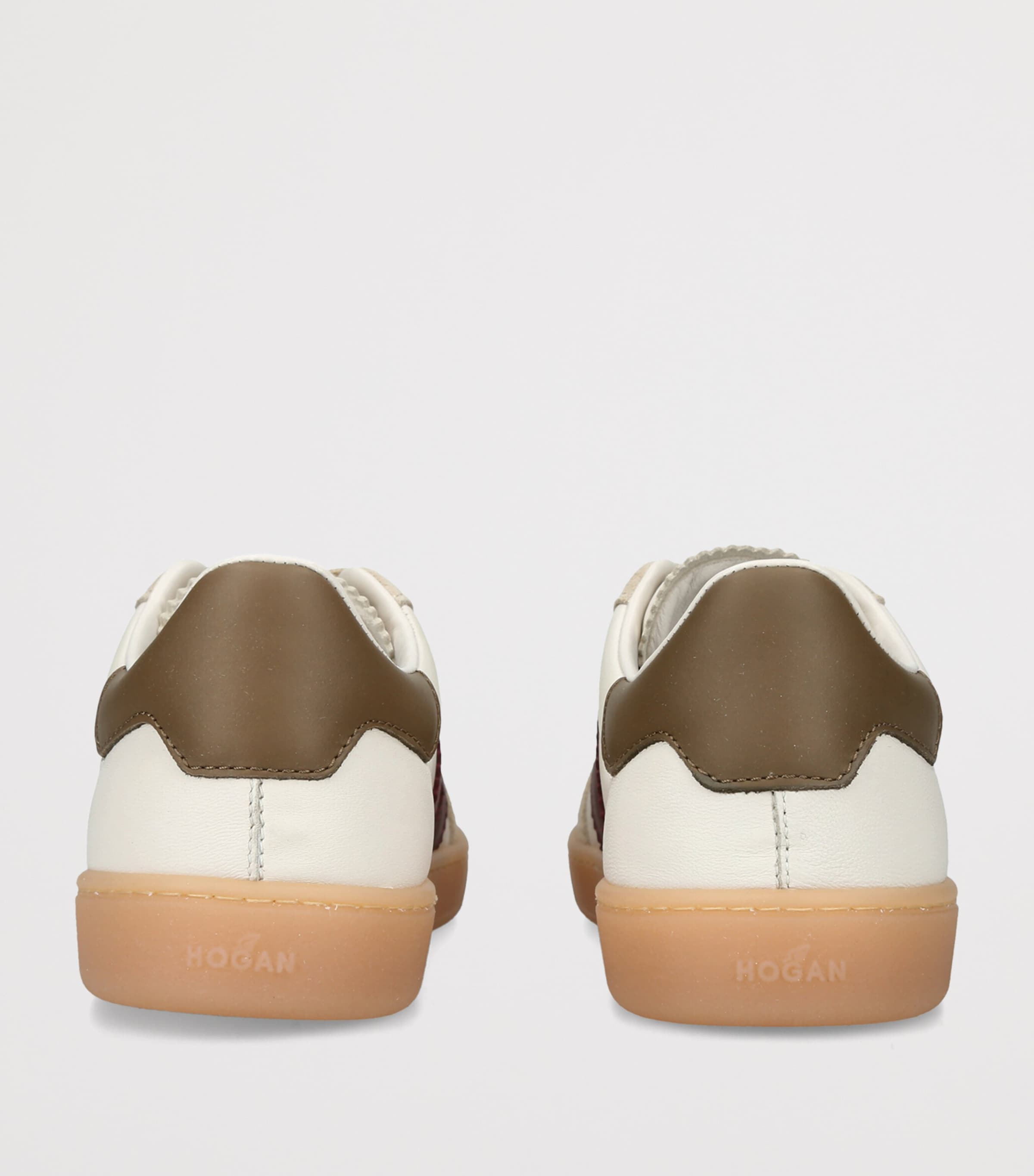 Hogan Leather Cool Sneakers White/red Image 4
