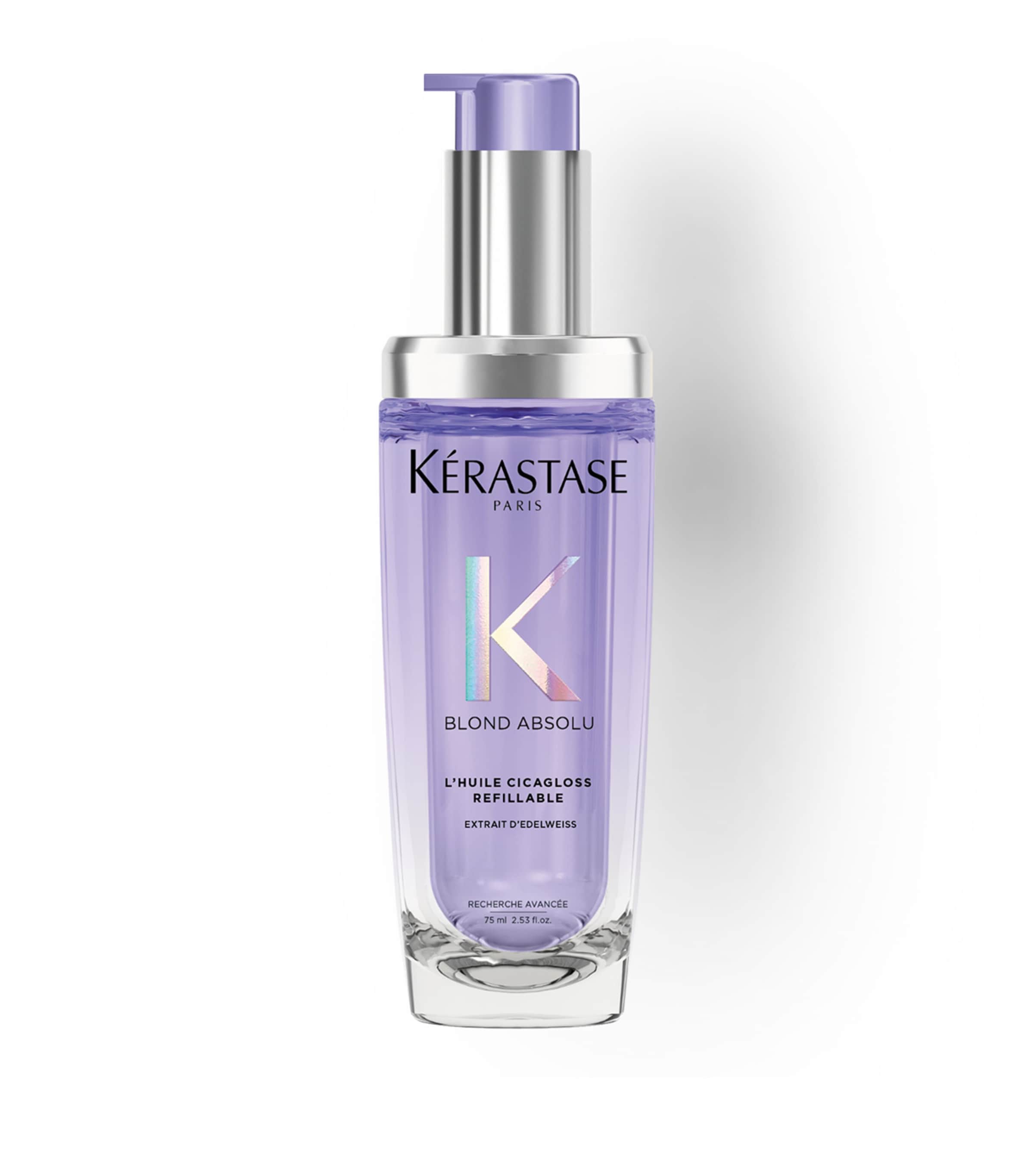 Kerastase Refillable Blond Absolu Cicagloss Hair Oil (75ml) | Haircare | Hair Oils & Serums | Designers | Kerastase