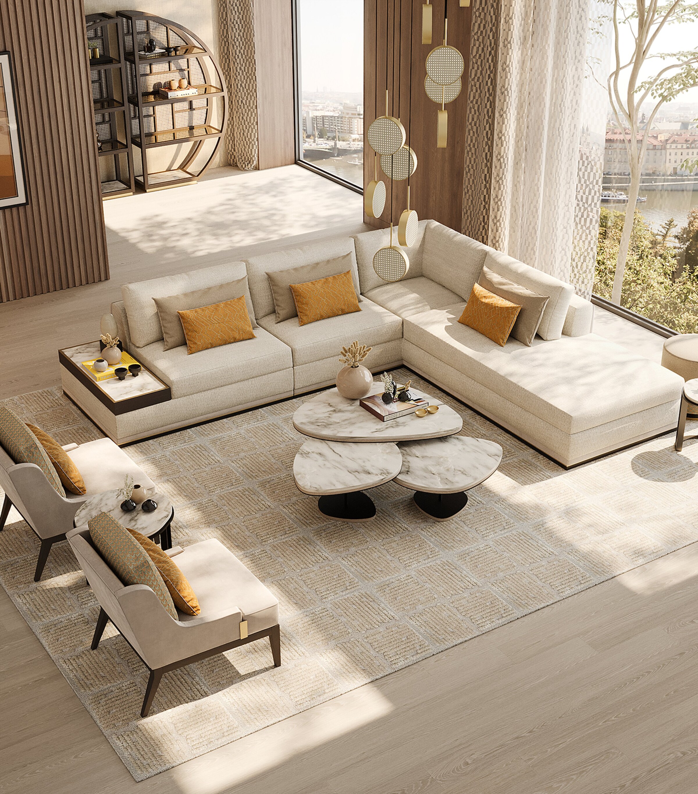 Frato Hidden Hills Corner Sofa | Furniture | Sofas & Armchairs | Sofas ...
