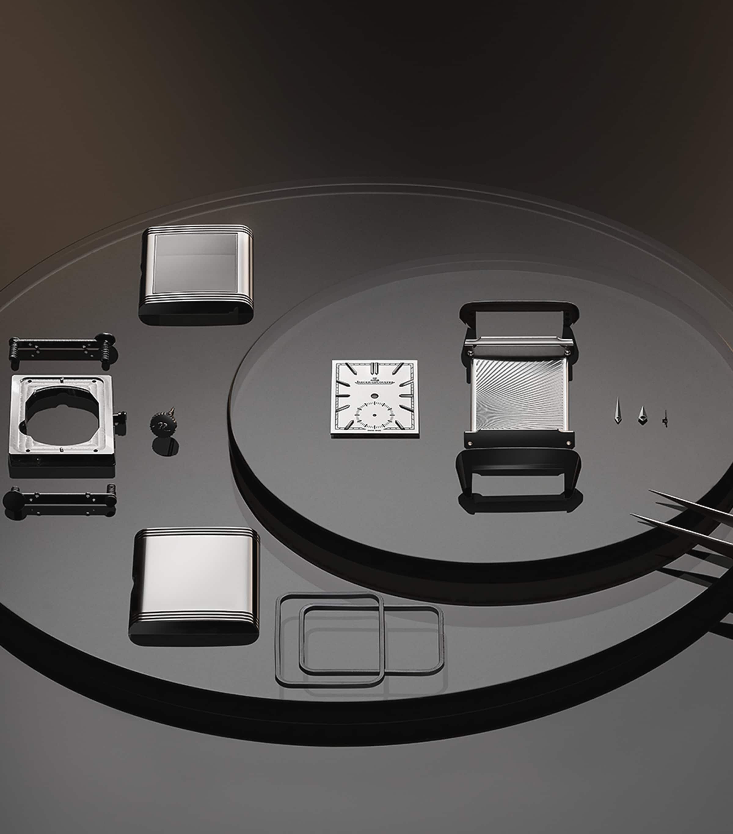 Stainless Steel Reverso Tribute Small Seconds Watch 27.4mm STAINLESS STEEL Image 6