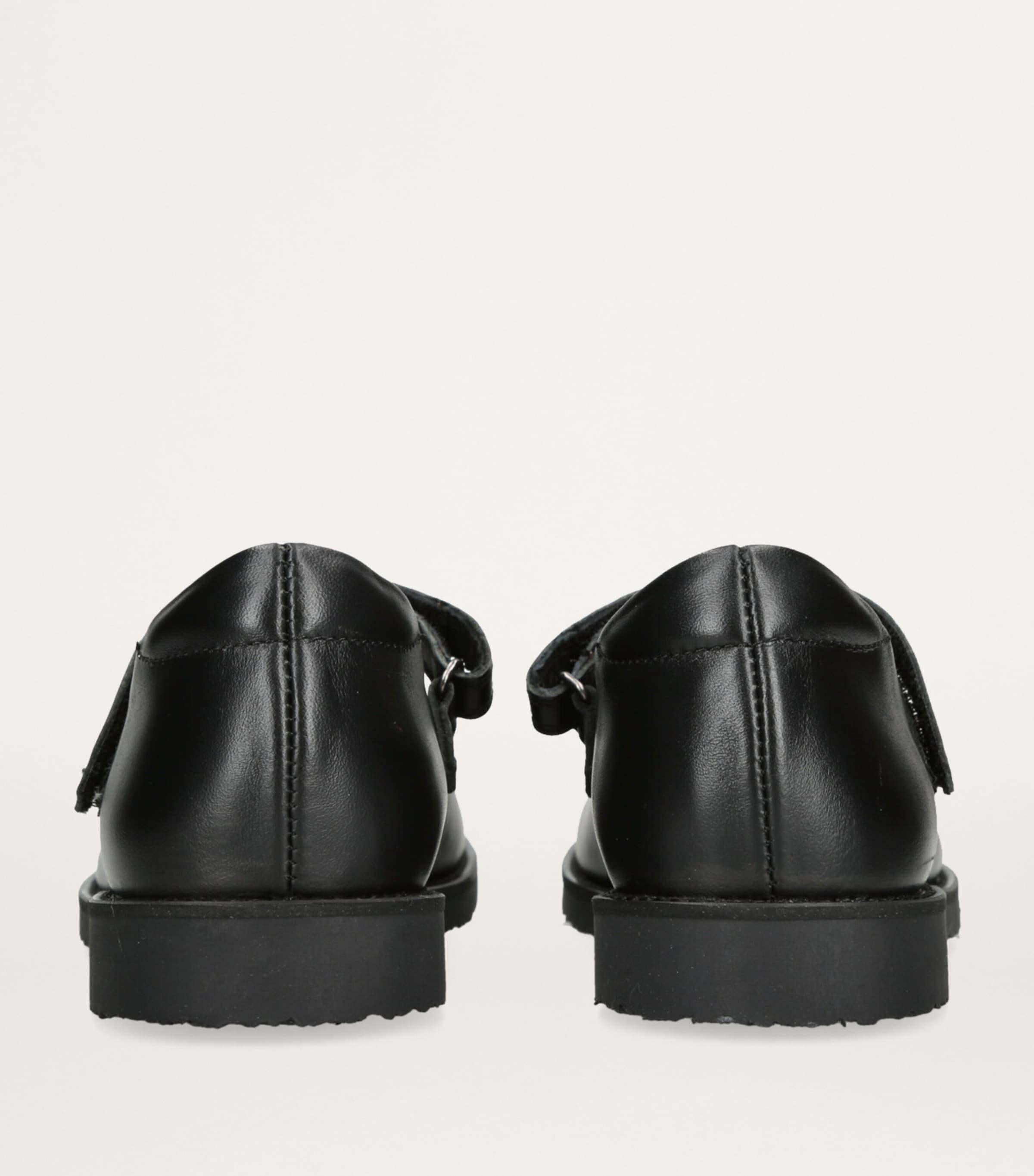 papouelli Leather Emilia Shoes Black Image 2