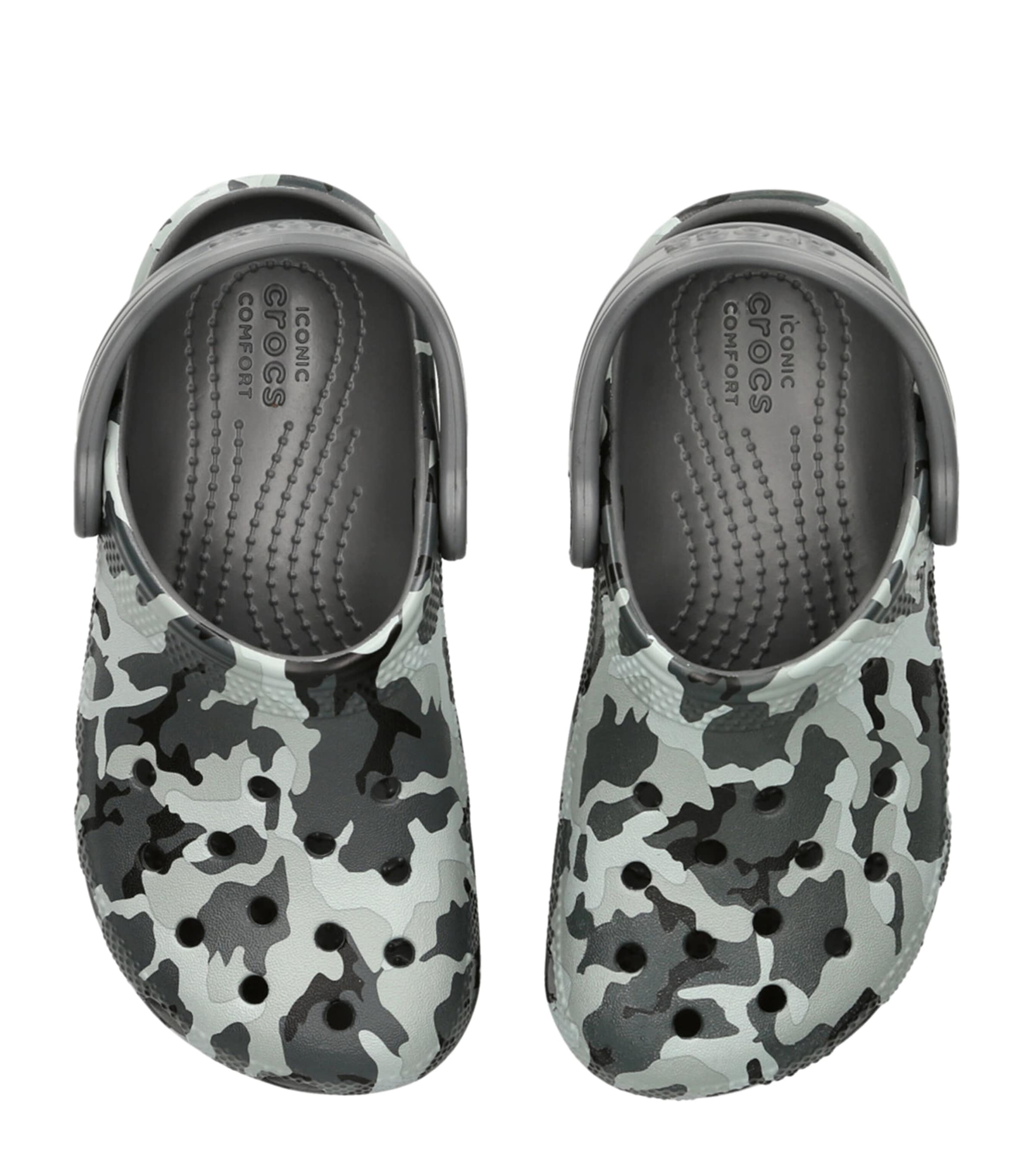 Baby Booties - Camo Print - White Light Grey Baby Booties - Camo Print - White Light Grey