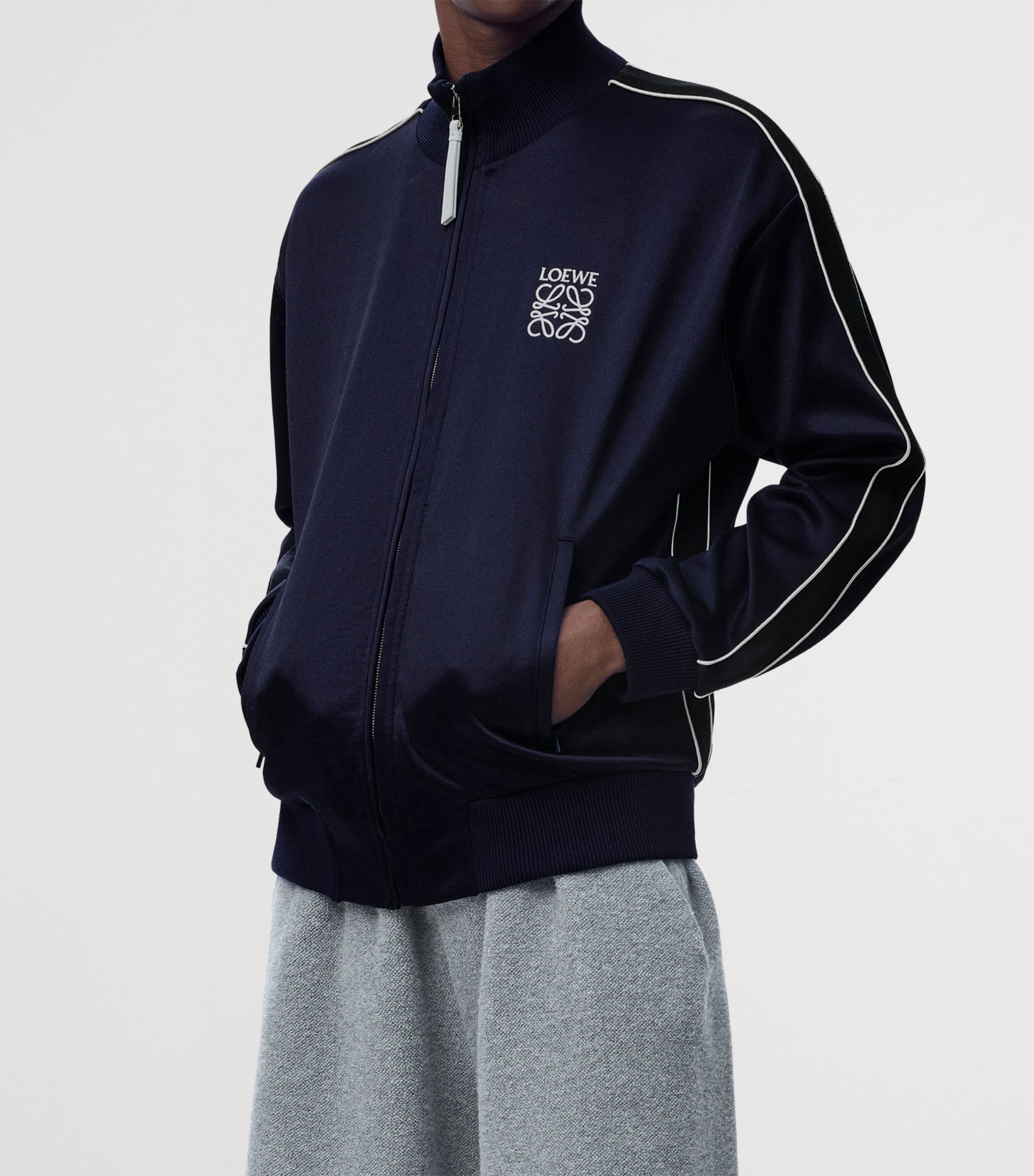 Monogram Track Jacket DARK NAVY Image 2