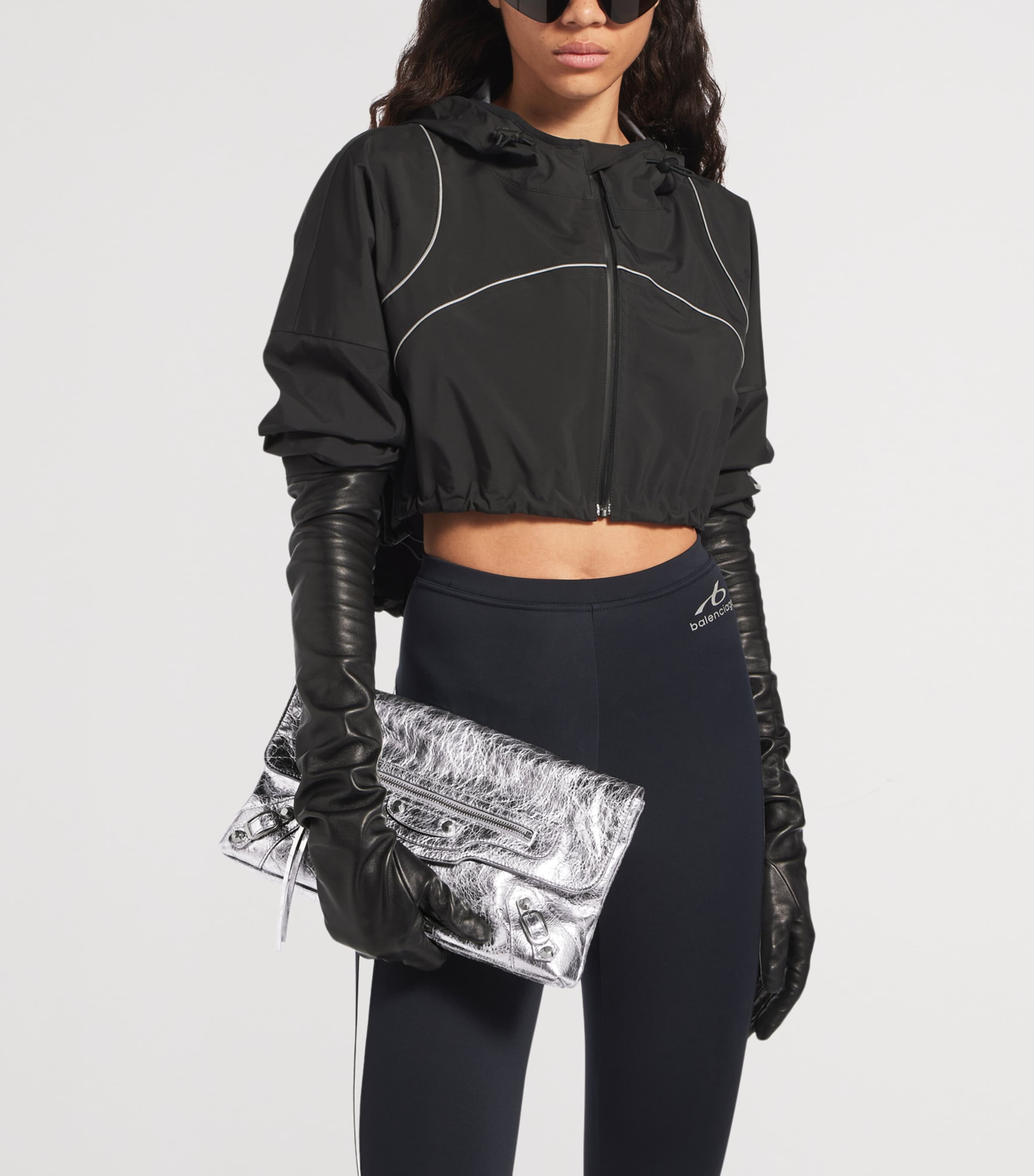 Balenciaga Lambskin Le City Clutch Bag Image 2