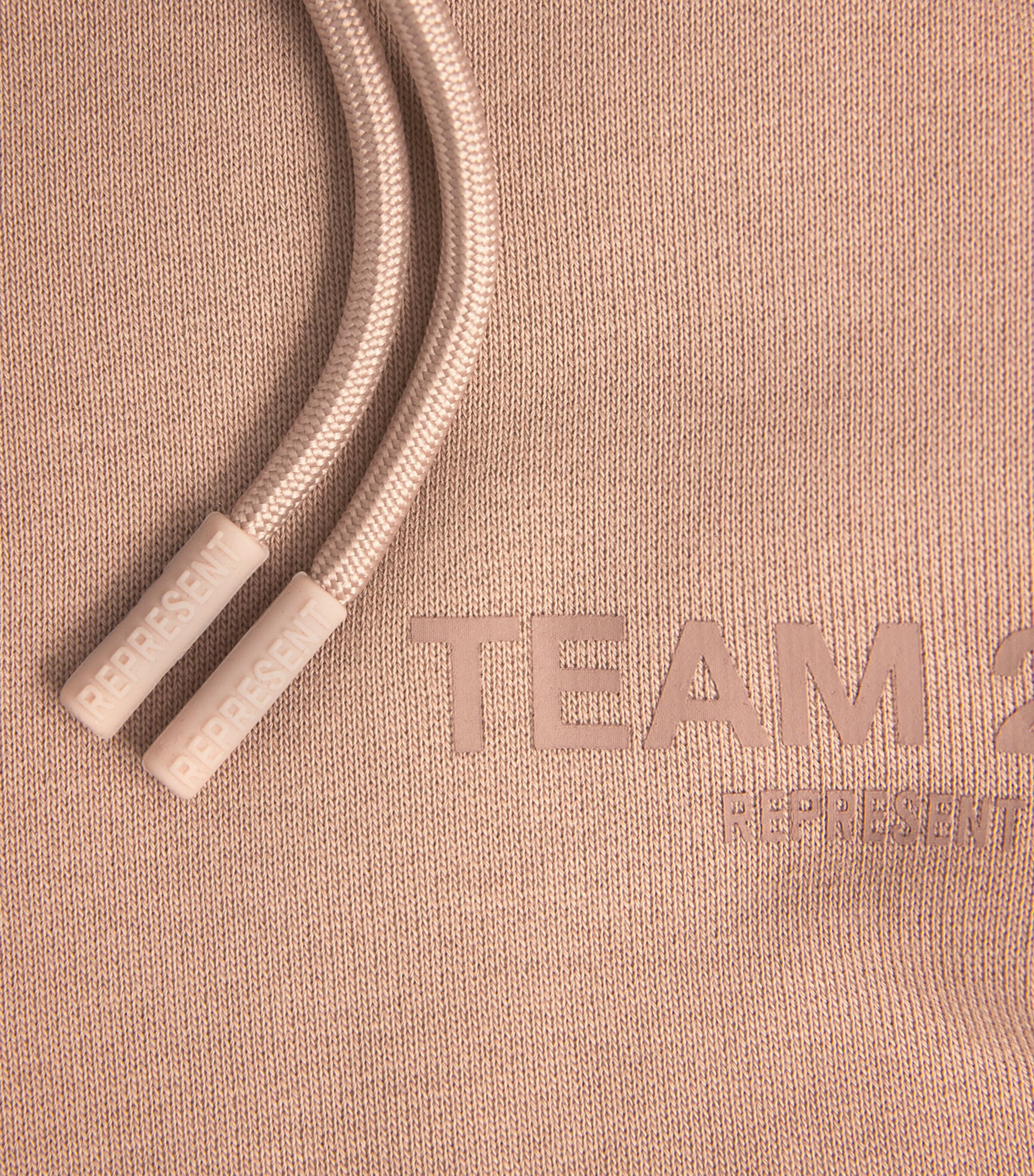 Represent 247 Mens Cotton Team 247 Hoodie Clay Image 6