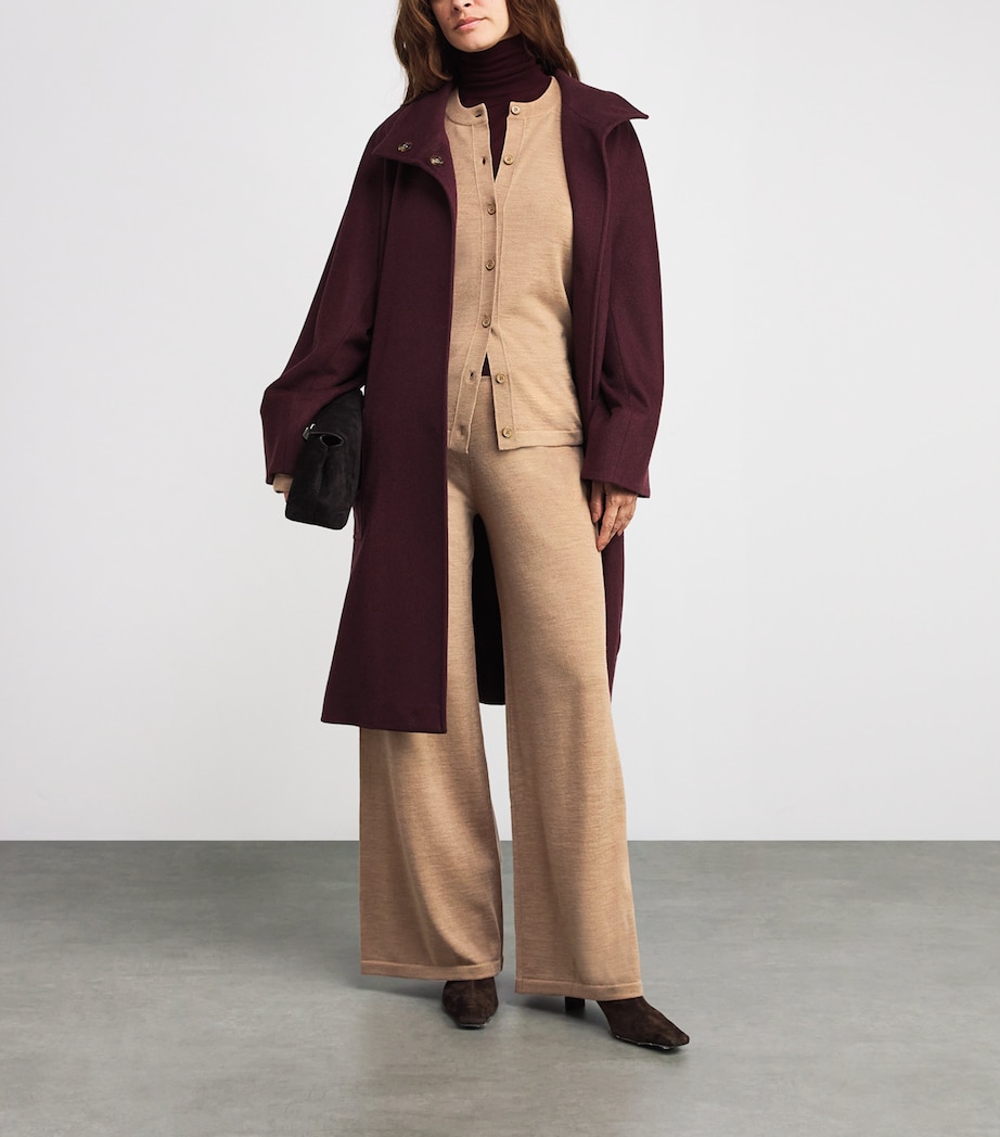 Merino Wool Cardigan 5038 CAMEL Image 2