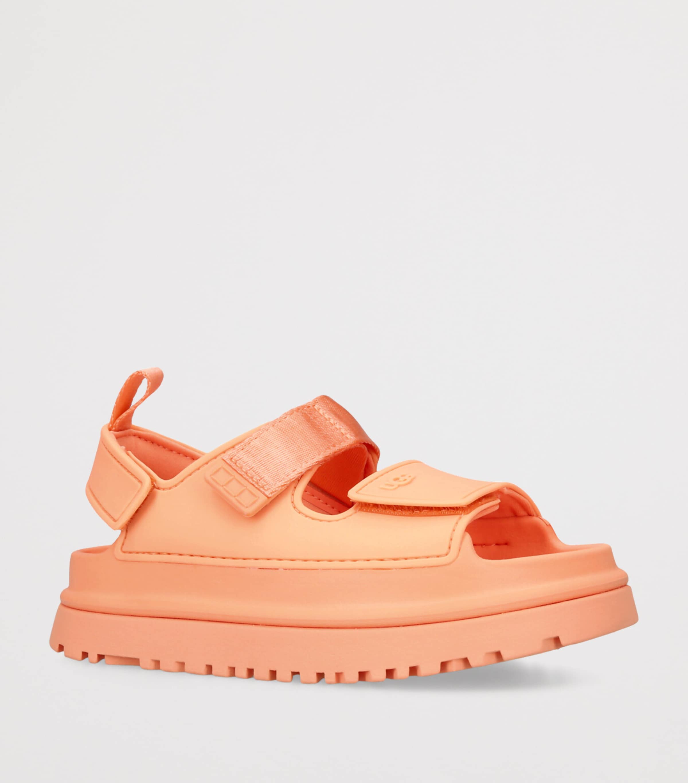 UGG Kids GoldenGlow Velcro Sandals Orange Image 3