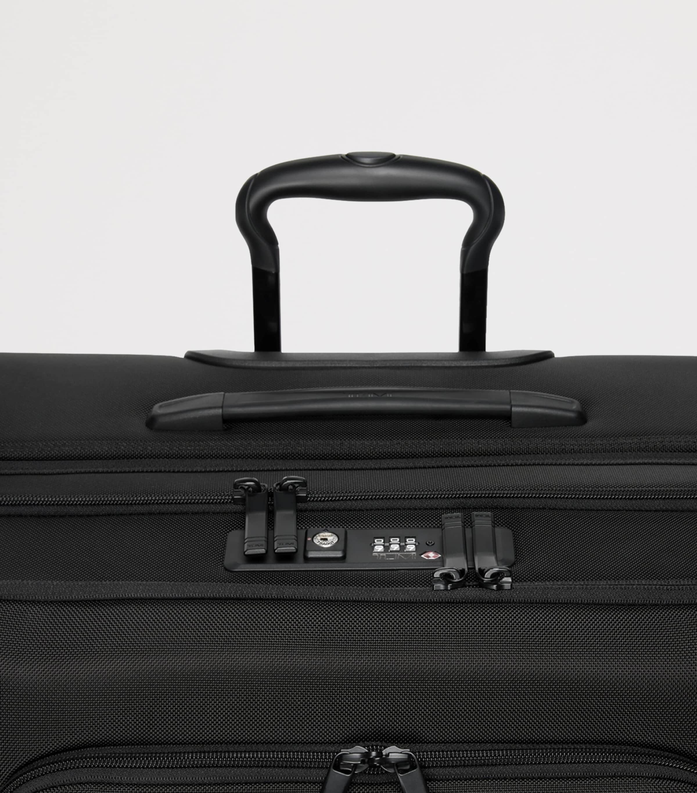 Tumi Black Alpha 4 XX-Large Dual Access Expandable Suitcase (86.5