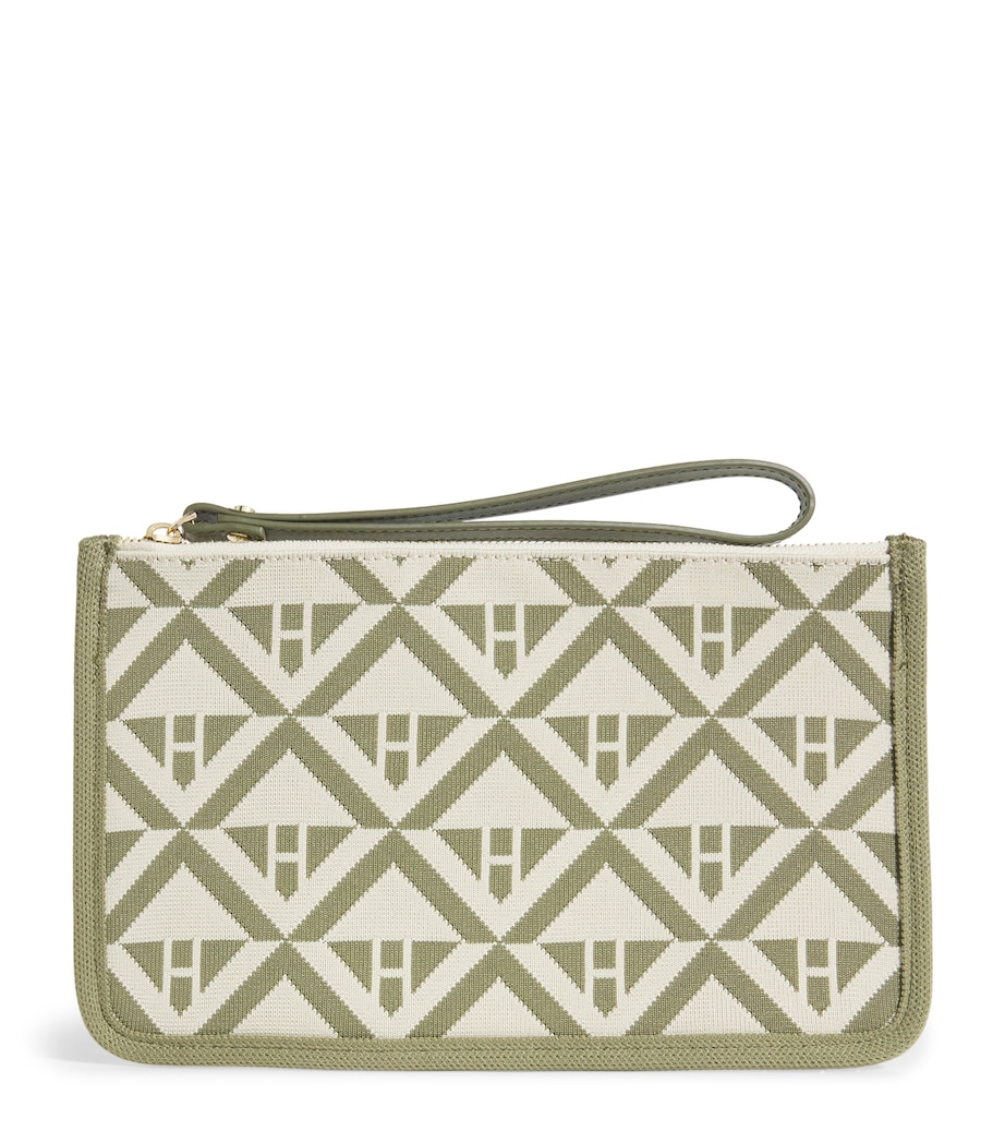 Geometric Pouch OLIVE Image 1