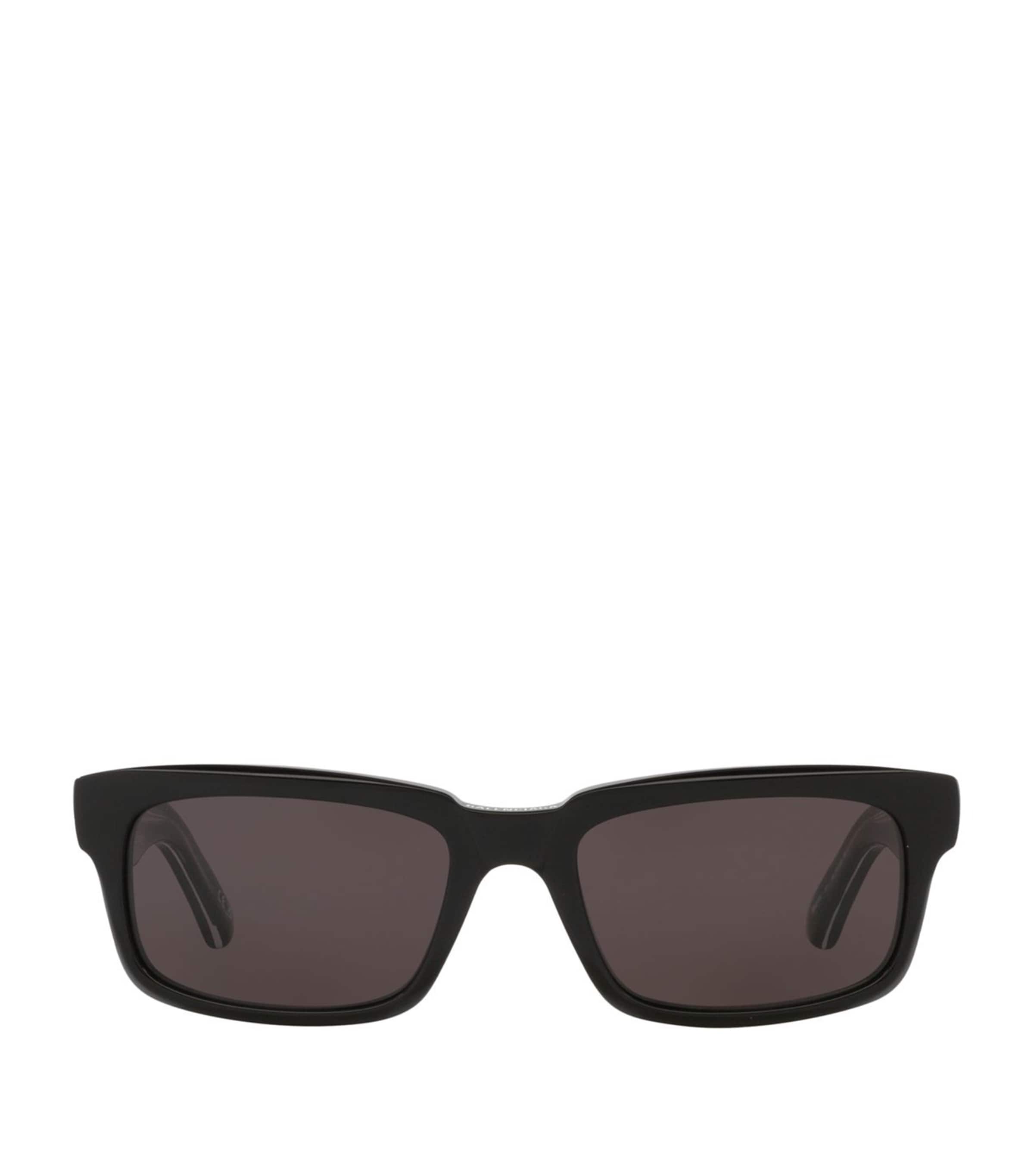 Balenciaga Acetate Bb0345s Sunglasses In Black