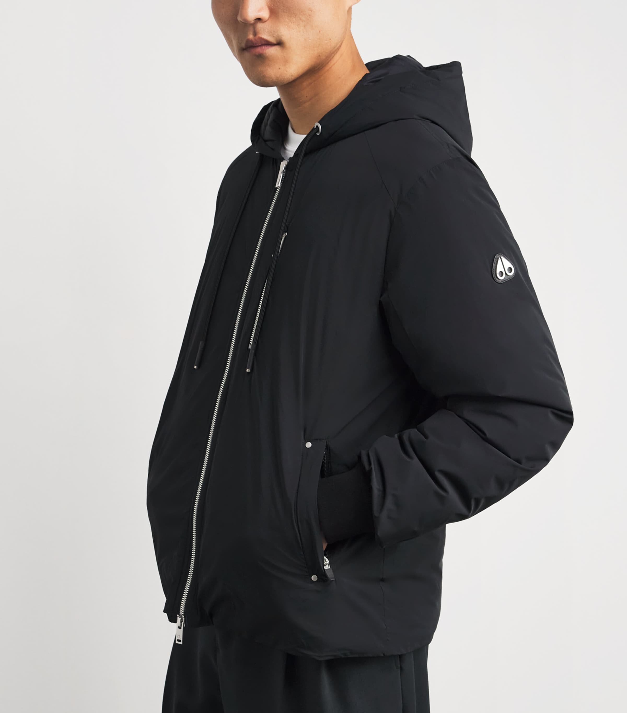 Moose Knuckles Black Down Northdale Jacket | Harrods US