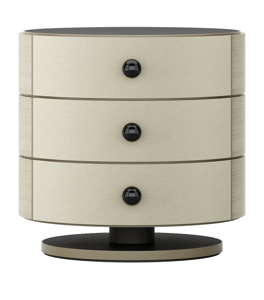 Parma Bedside Table BEIGE Image 1