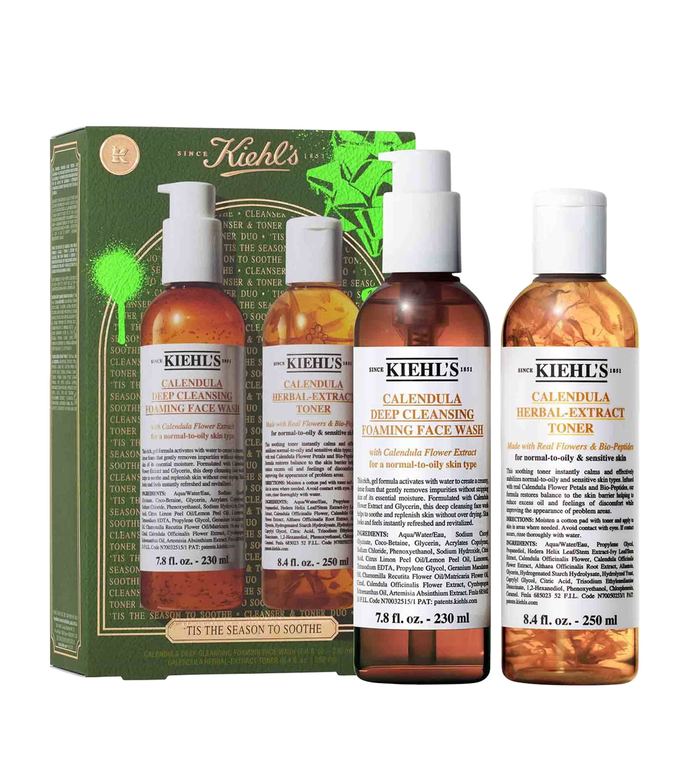 Kiehl's Since 1851 Leave The Oil Behind Skincare Gift Set In Multi