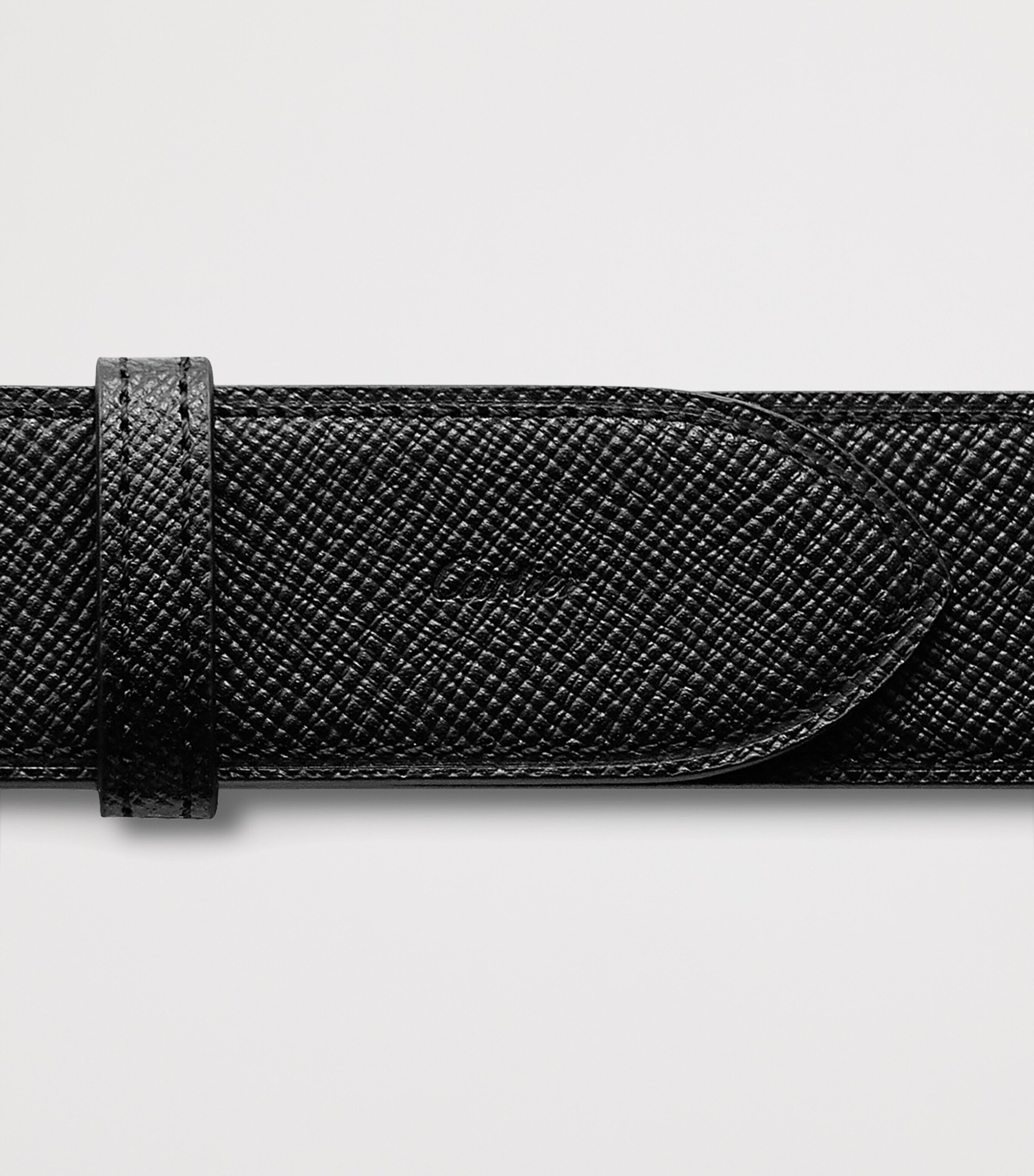 Cartier Leather Reversible Tank de Cartier Belt Black Image 6