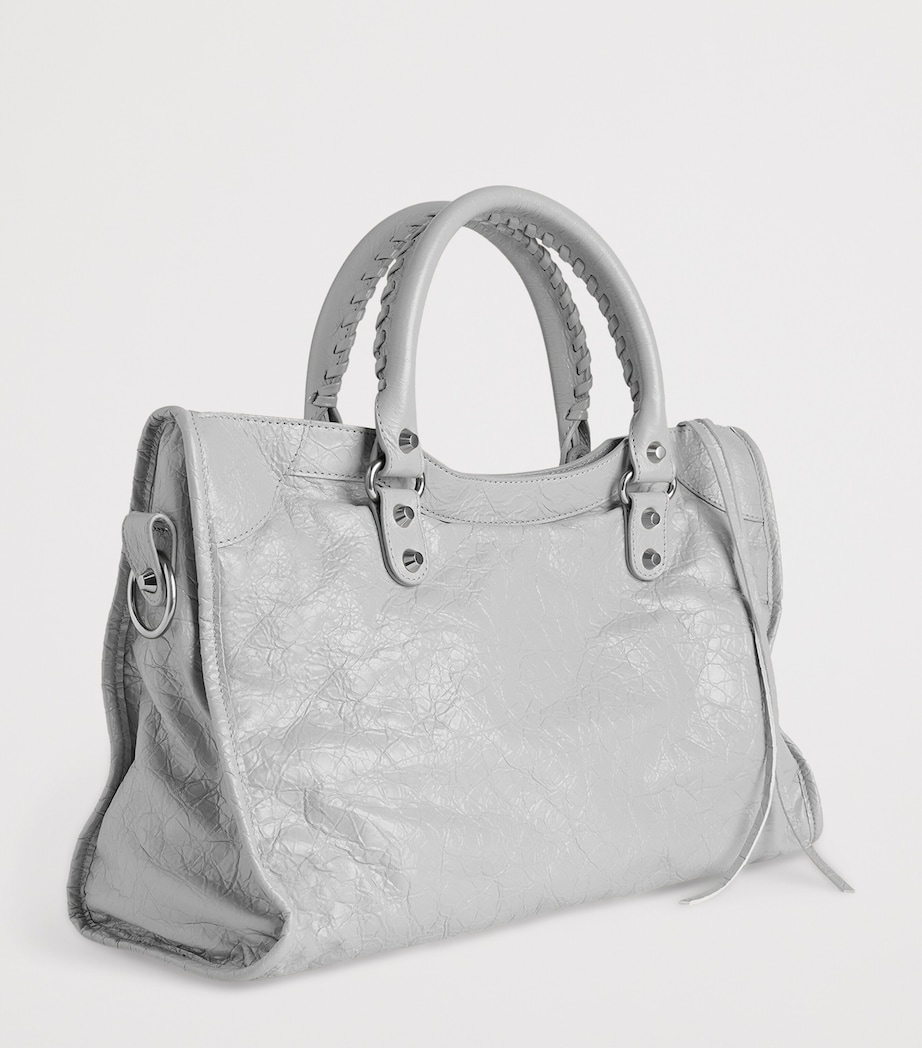 Medium Leather Le City Top-Handle Bag 1210 Image 4