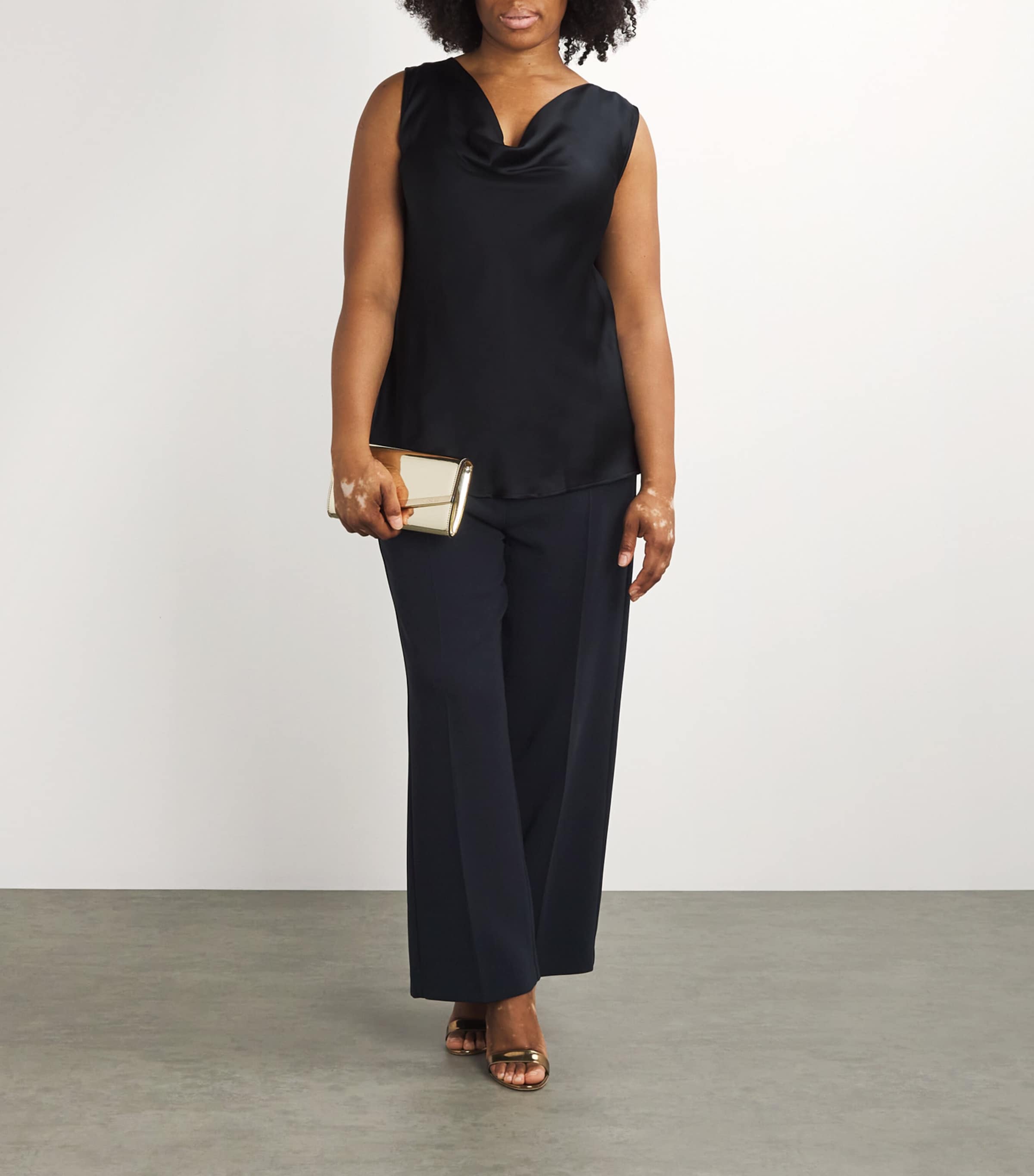 Reebus Wide-Leg Trousers MIDNIGHTBLUE Image 2