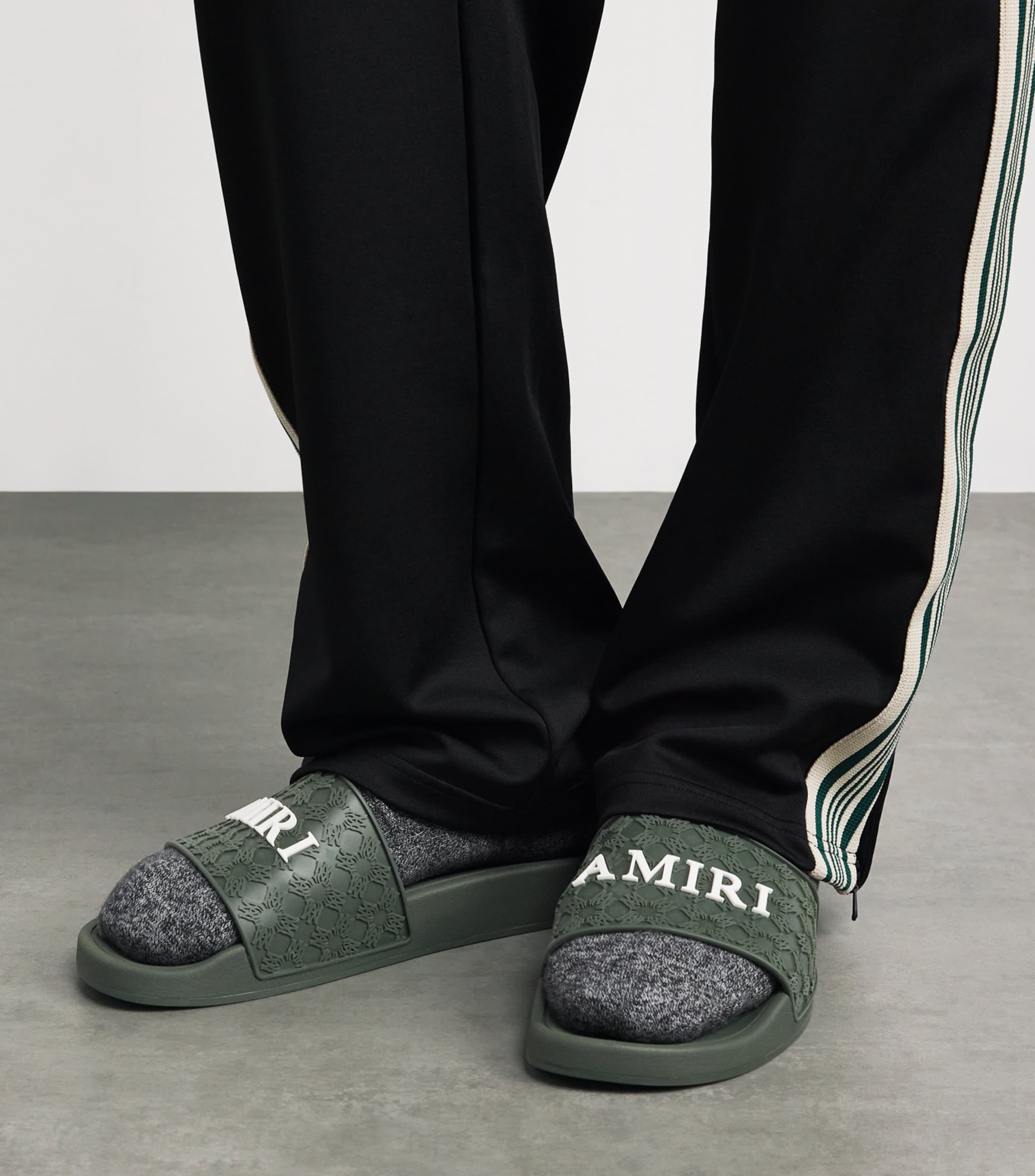 MA Quad Pool Slides DARK SAGE Image 2