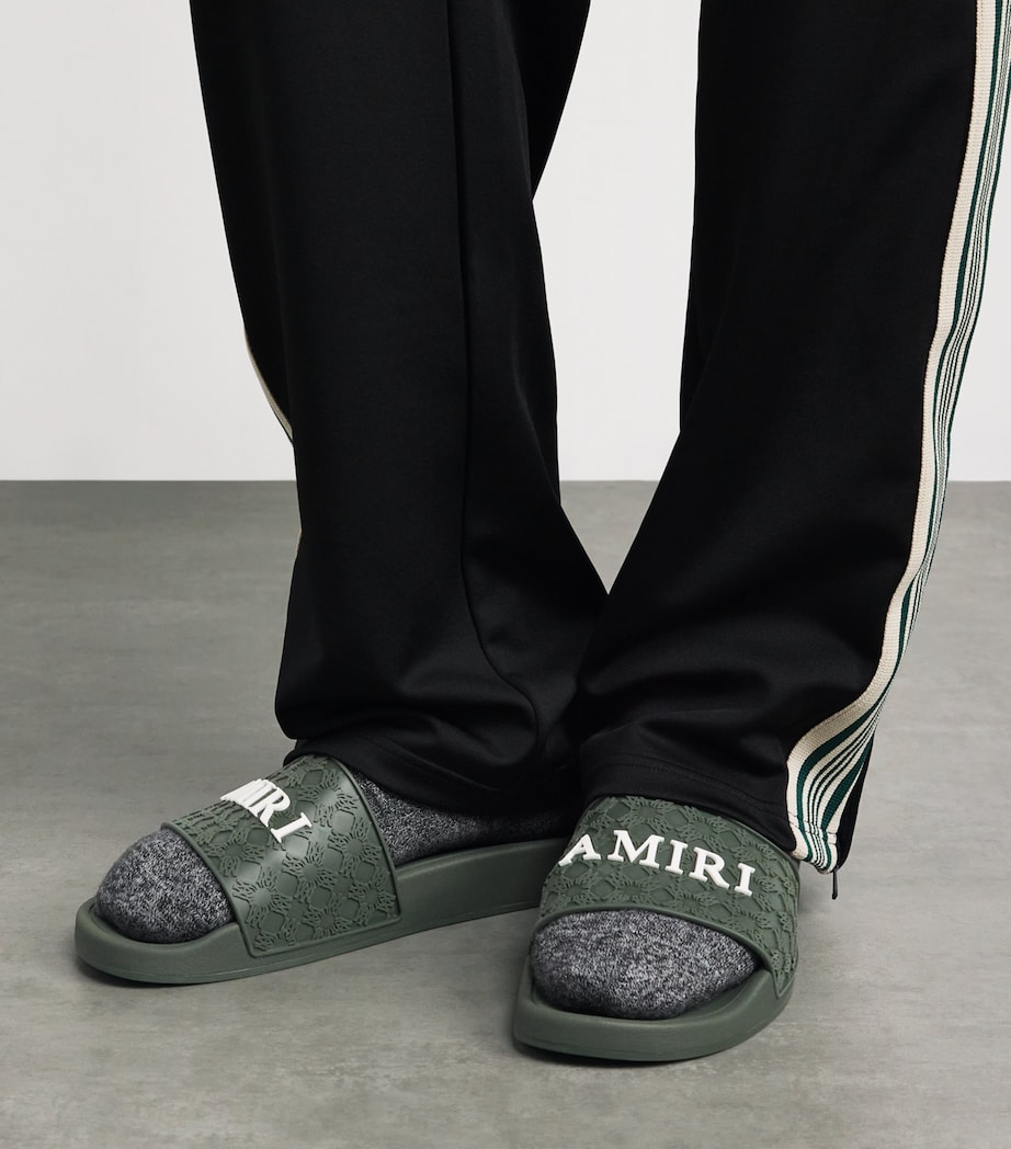 MA Quad Pool Slides DARK SAGE Image 2