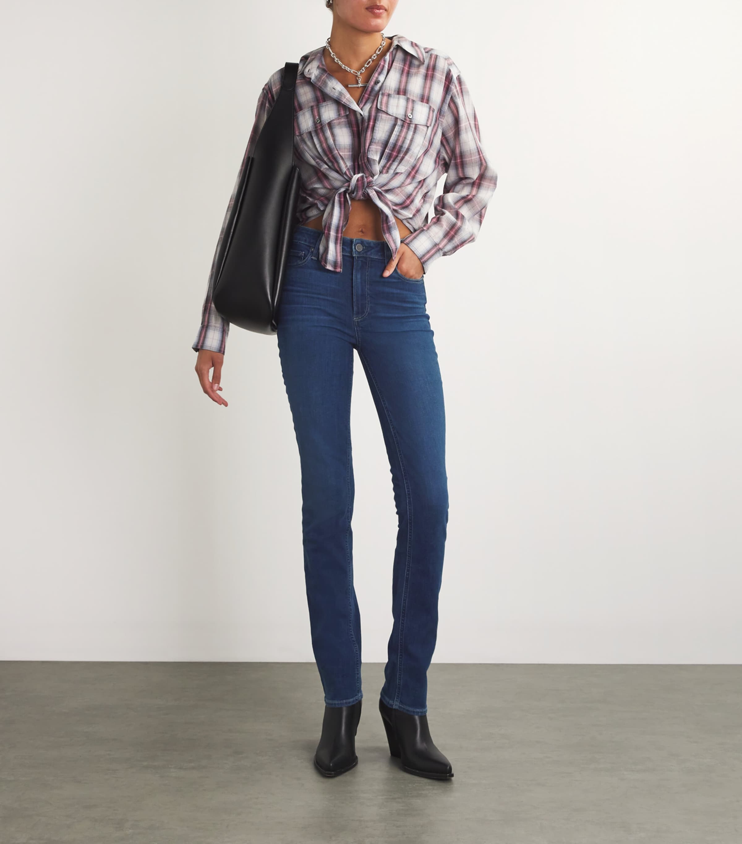 Hoxton Mid-Waist Straight Jeans BRENTWOOD Image 2
