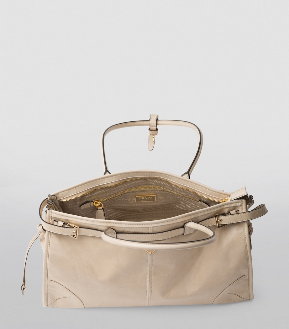 Large Leather Bonnie Shoulder Bag F03MV Image 5