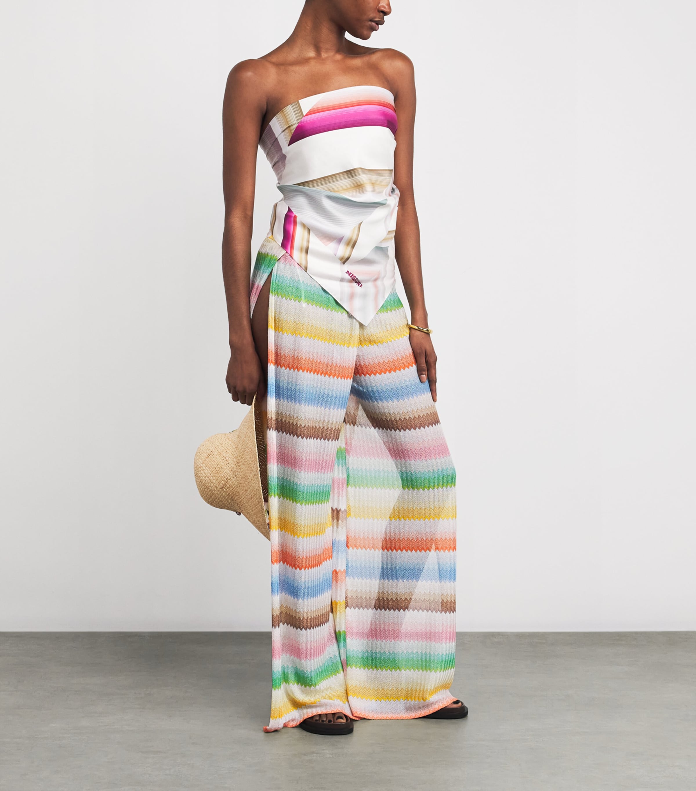 Silk Bandeau Top 0002 Image 2