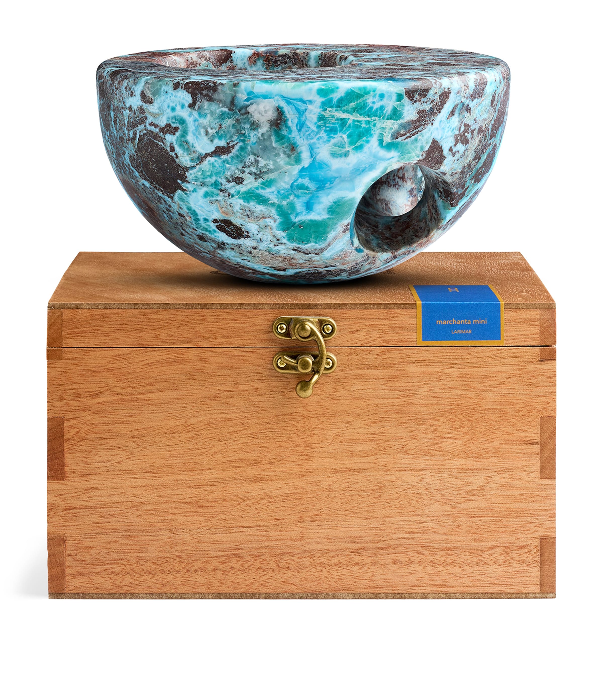 Mini Larimar Candle (60g) BLUE Image 4