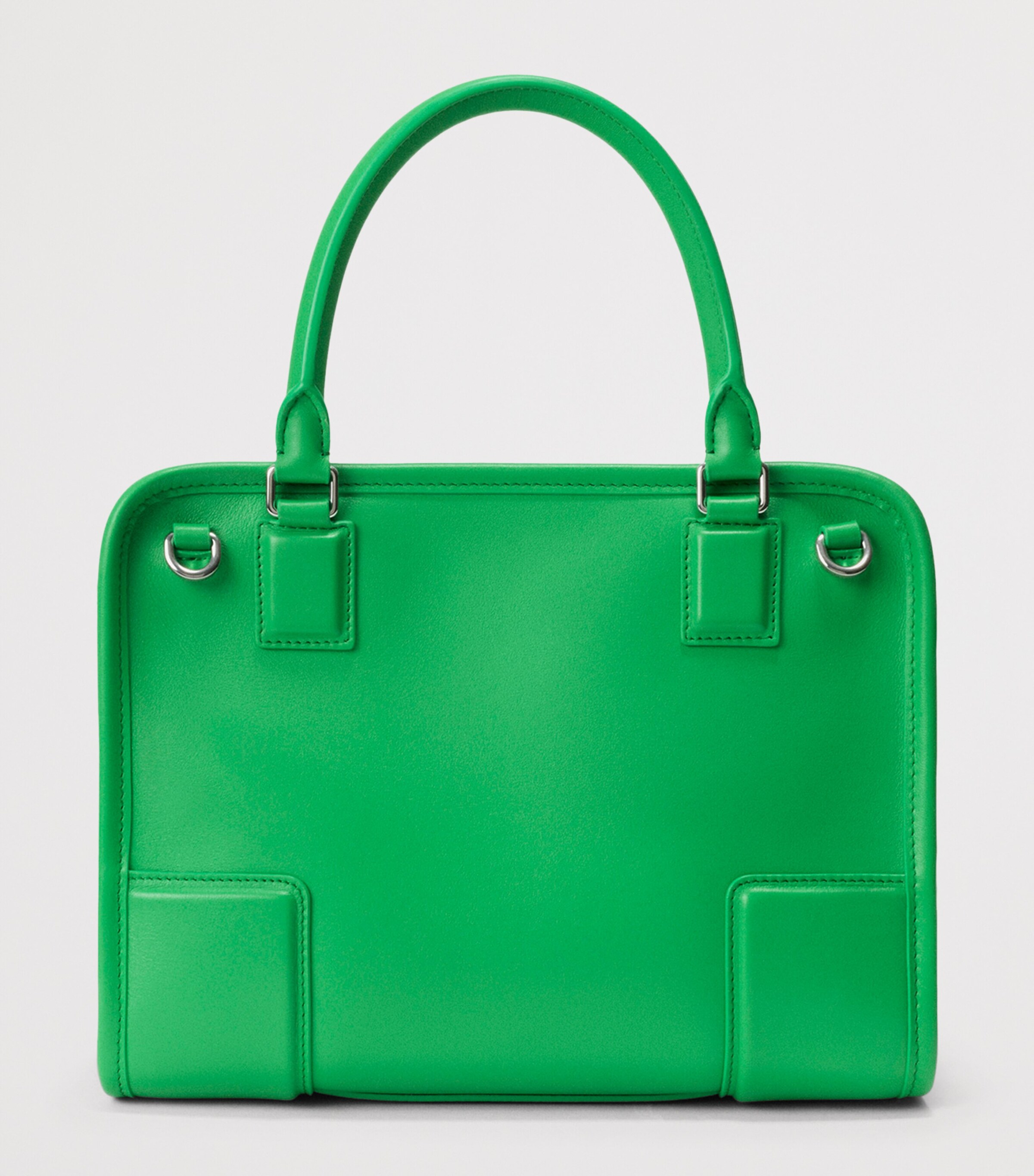 LOEWE Green Small Leather Amazona 180 Top-Handle Bag | Harrods US