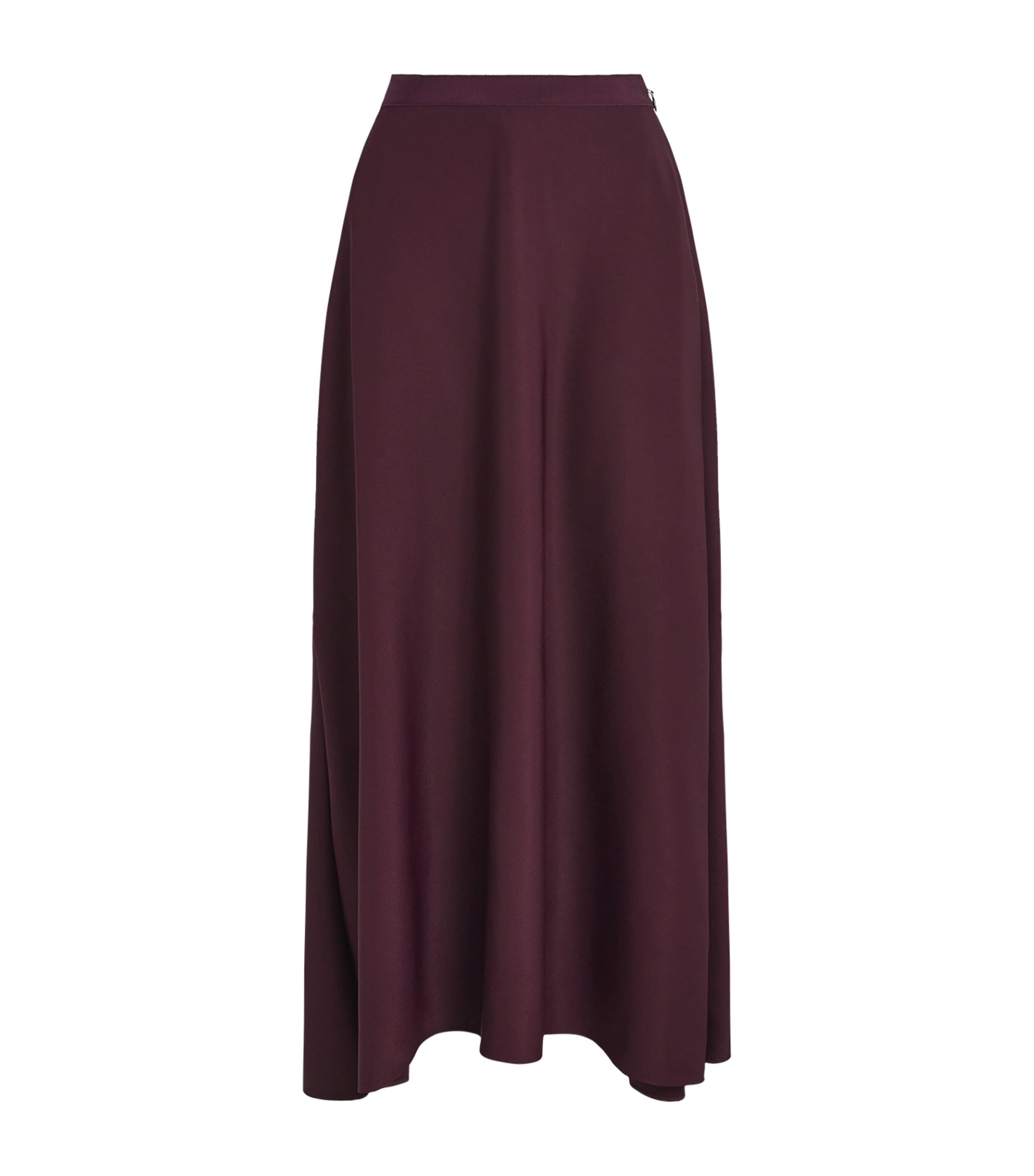 FFORME Womens Carina Maxi Skirt Oxblood Red Image 1